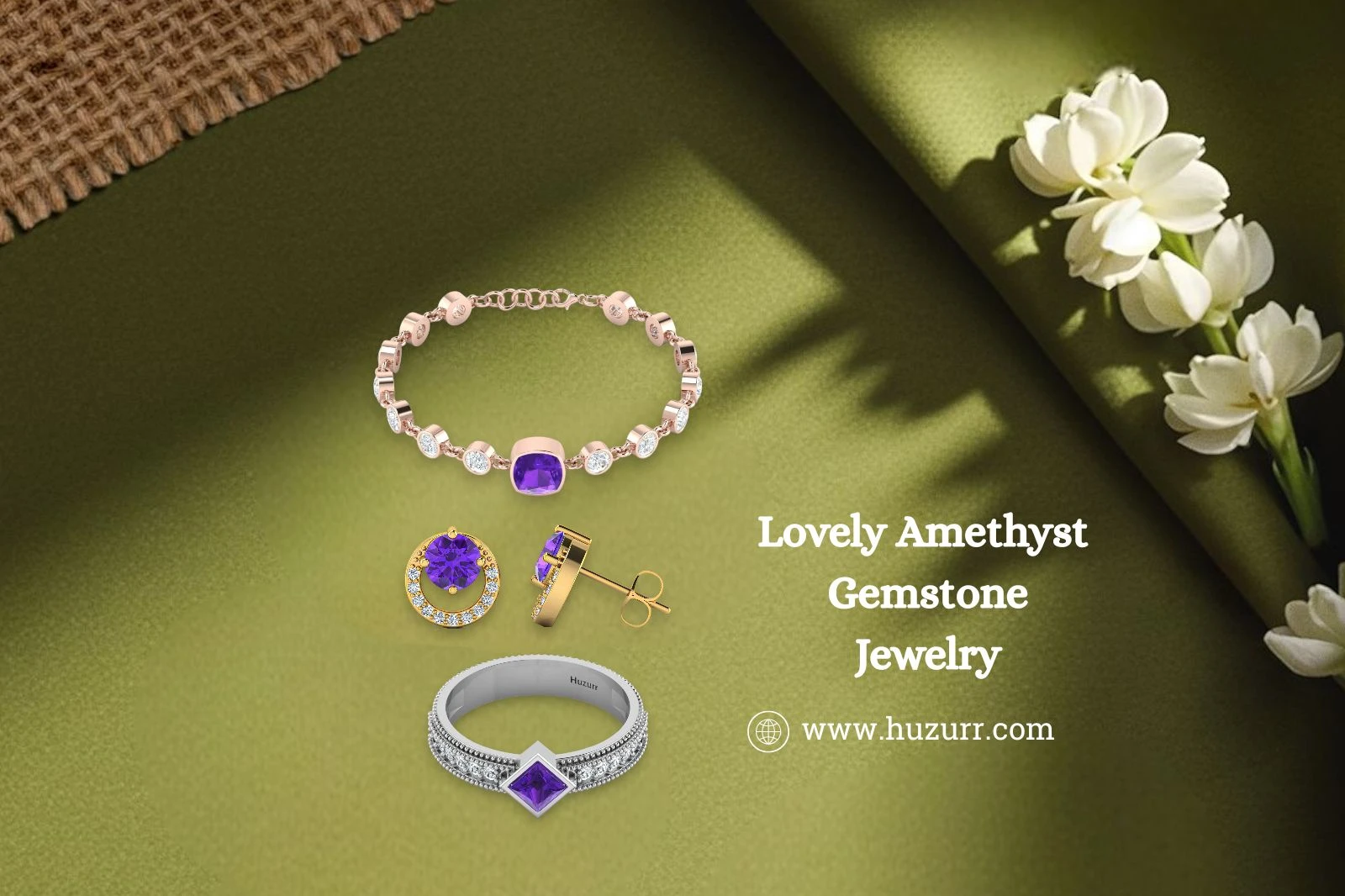 Lovely Amethyst Gemstone Jewelry Ideas That Suit for Any Style