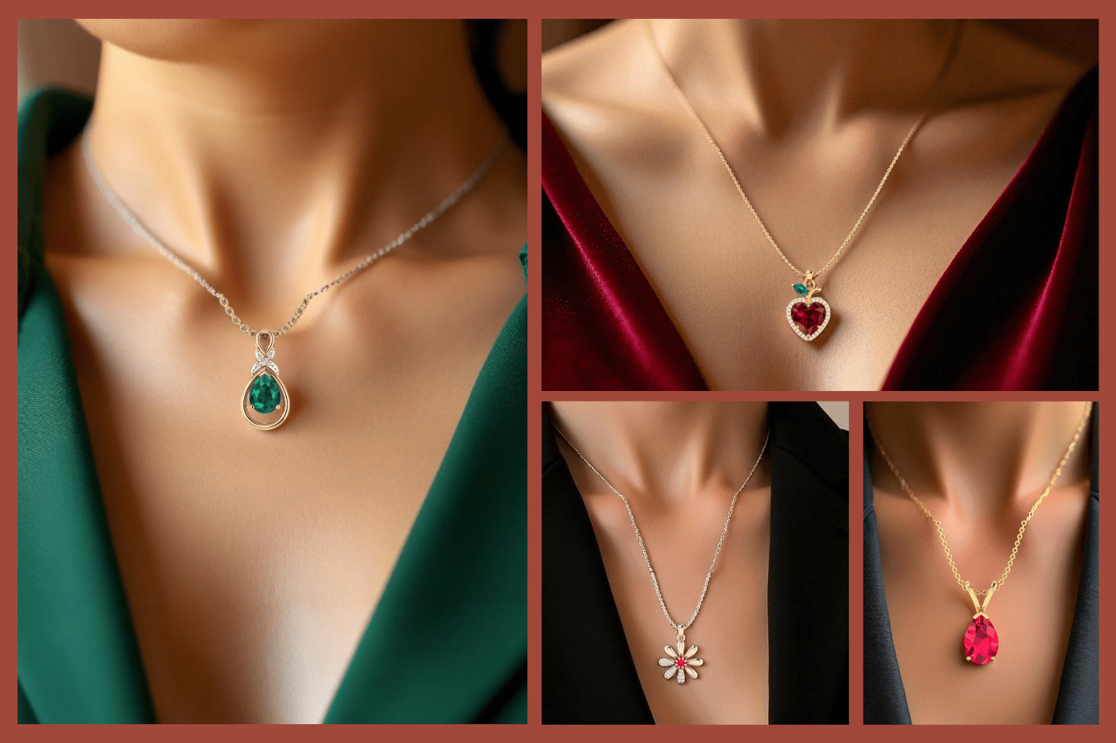 All Type of Necklaces, Classic Necklaces, Solitaire Necklaces, Infinity Necklaces, Heart Necklaces, Enamel Necklaces, Pearl Strands,Fashion Necklaces, Initial Necklaces