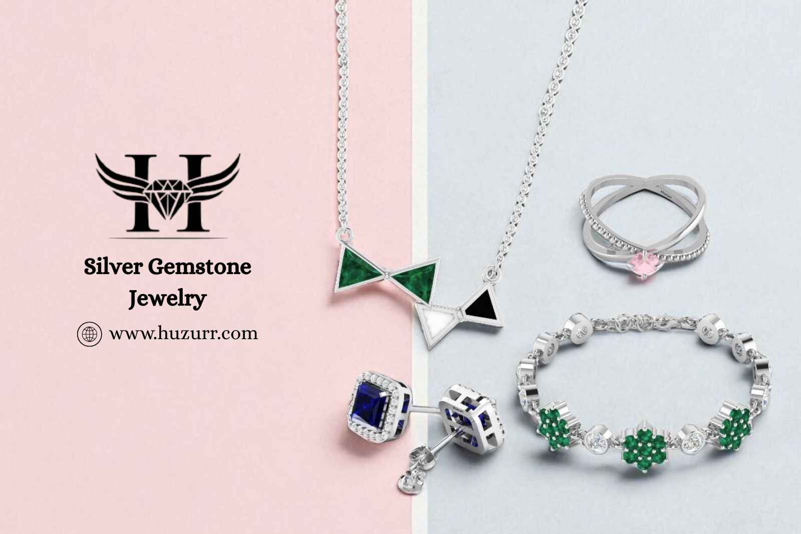 Silver Jewelry, Silver Gemstone Jewelry, Women's Jewelry, Gemstone Jewelry For Wedding