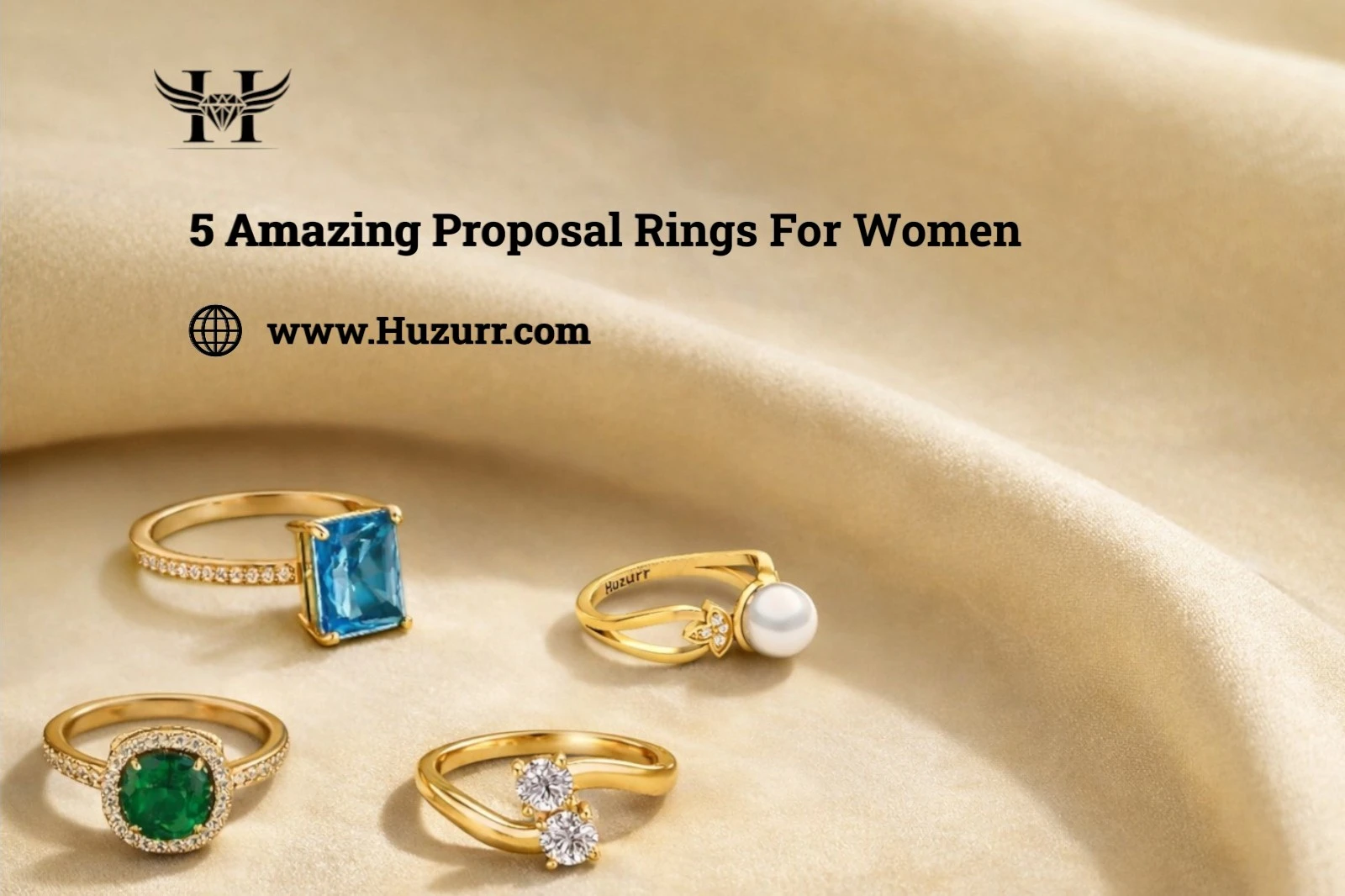 5 Amazing Proposal Rings for Women at Huzurr