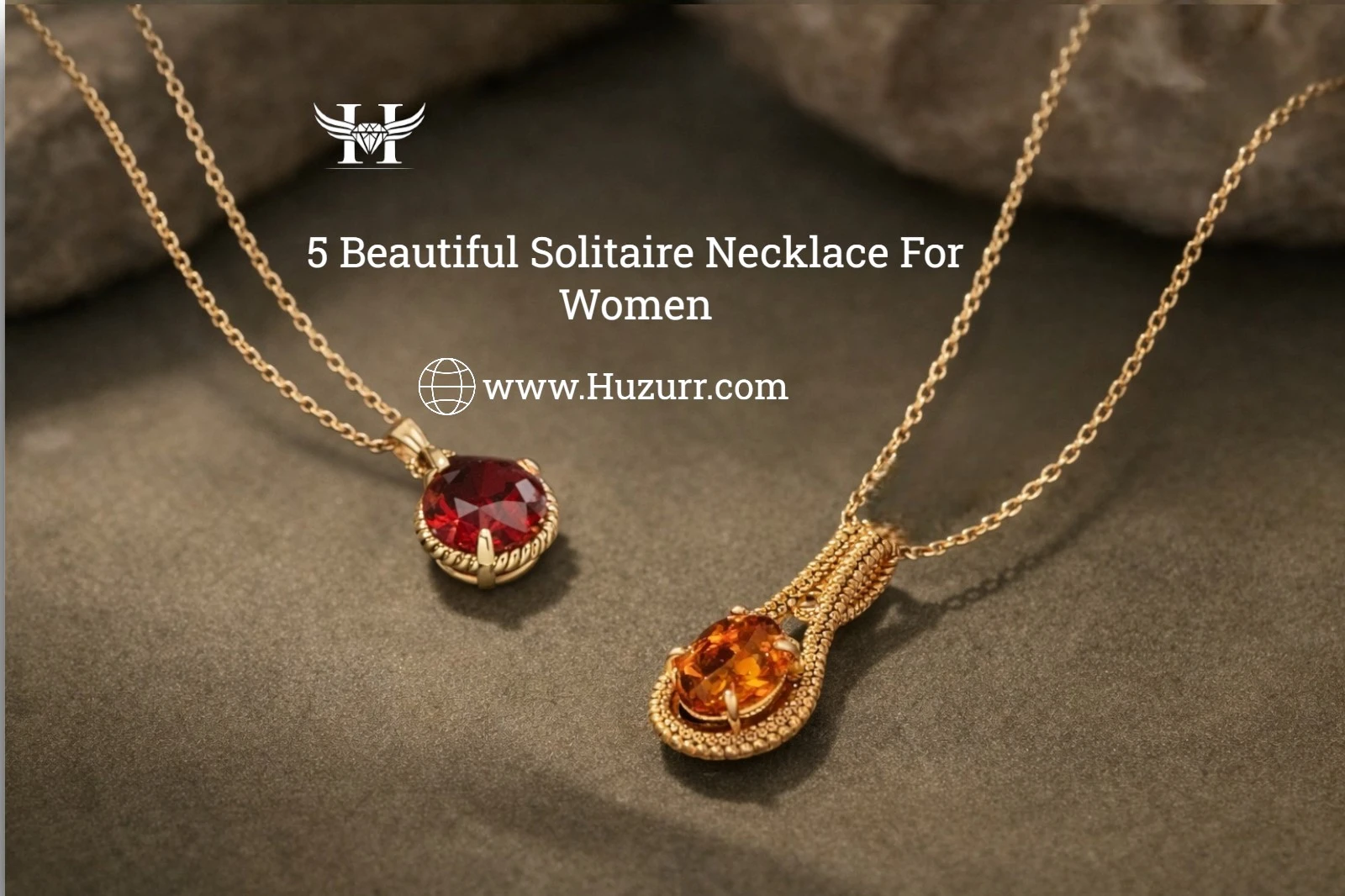 5 Beautiful Solitaire Necklaces For Women