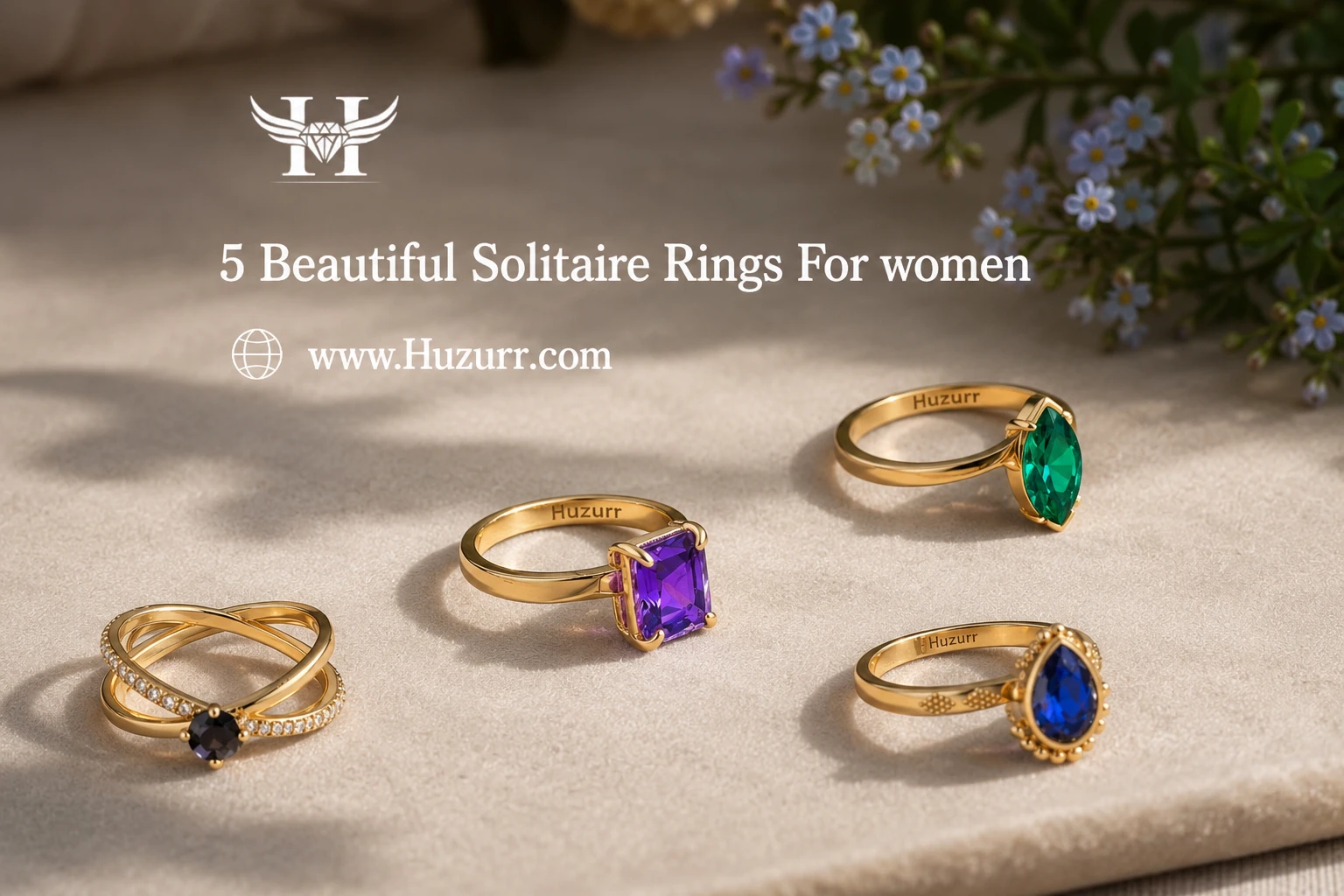 5 Beautiful Solitaire Rings For Women
