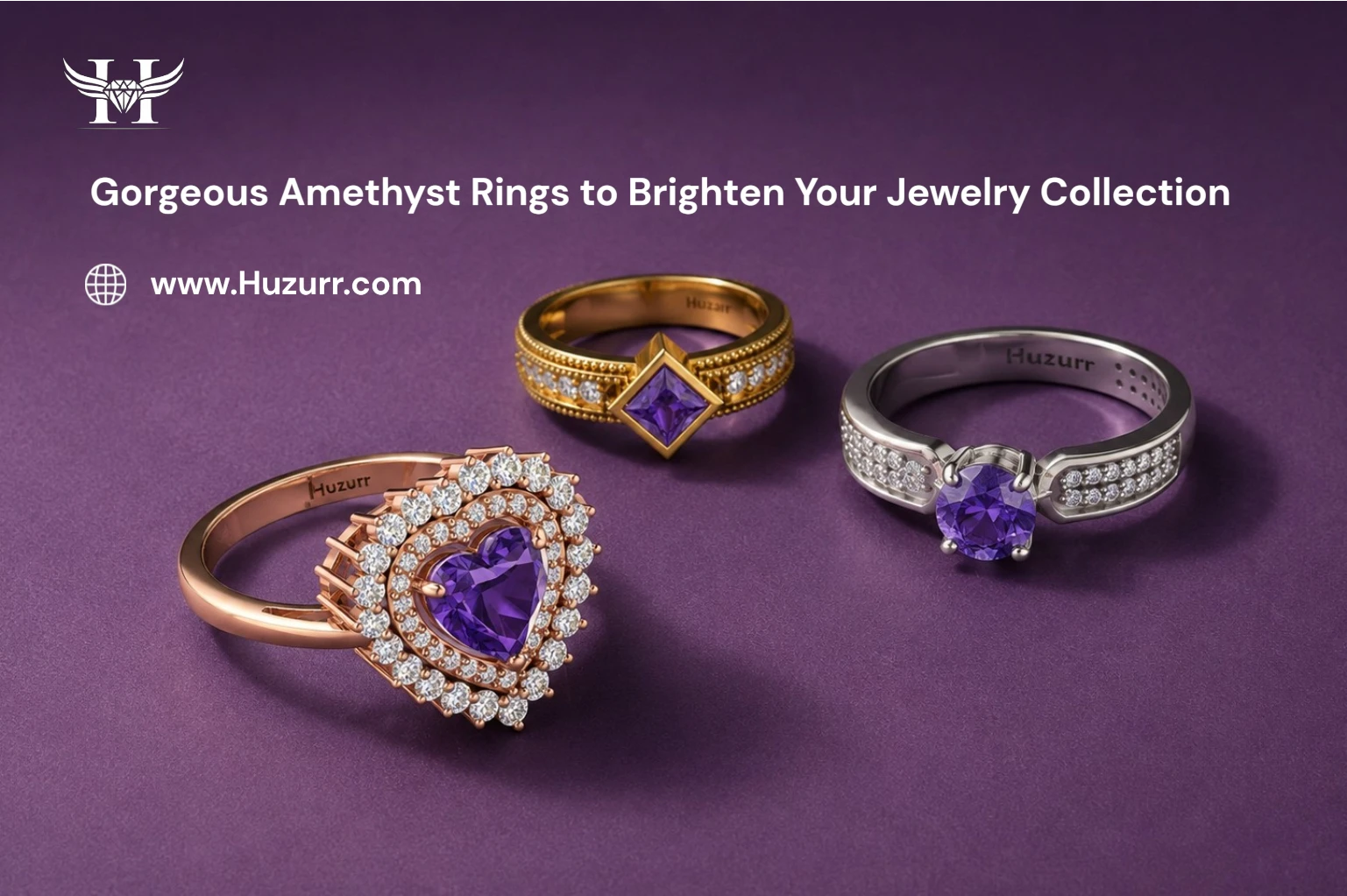 8 Gorgeous Amethyst Rings to Brighten Your Jewelry Collection