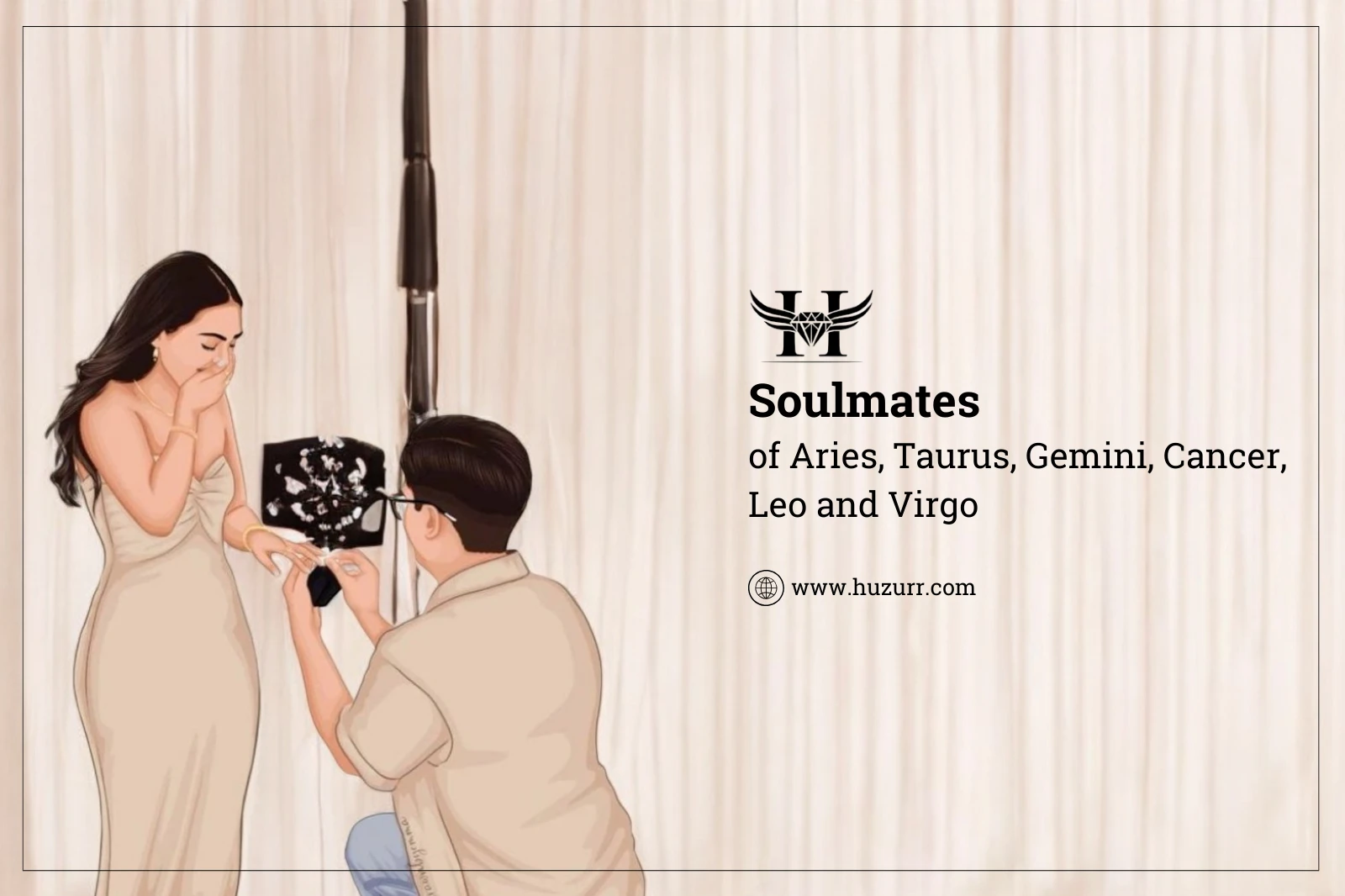 Soulmates of Aries, Taurus, Gemini, Cancer, Leo and Virgo