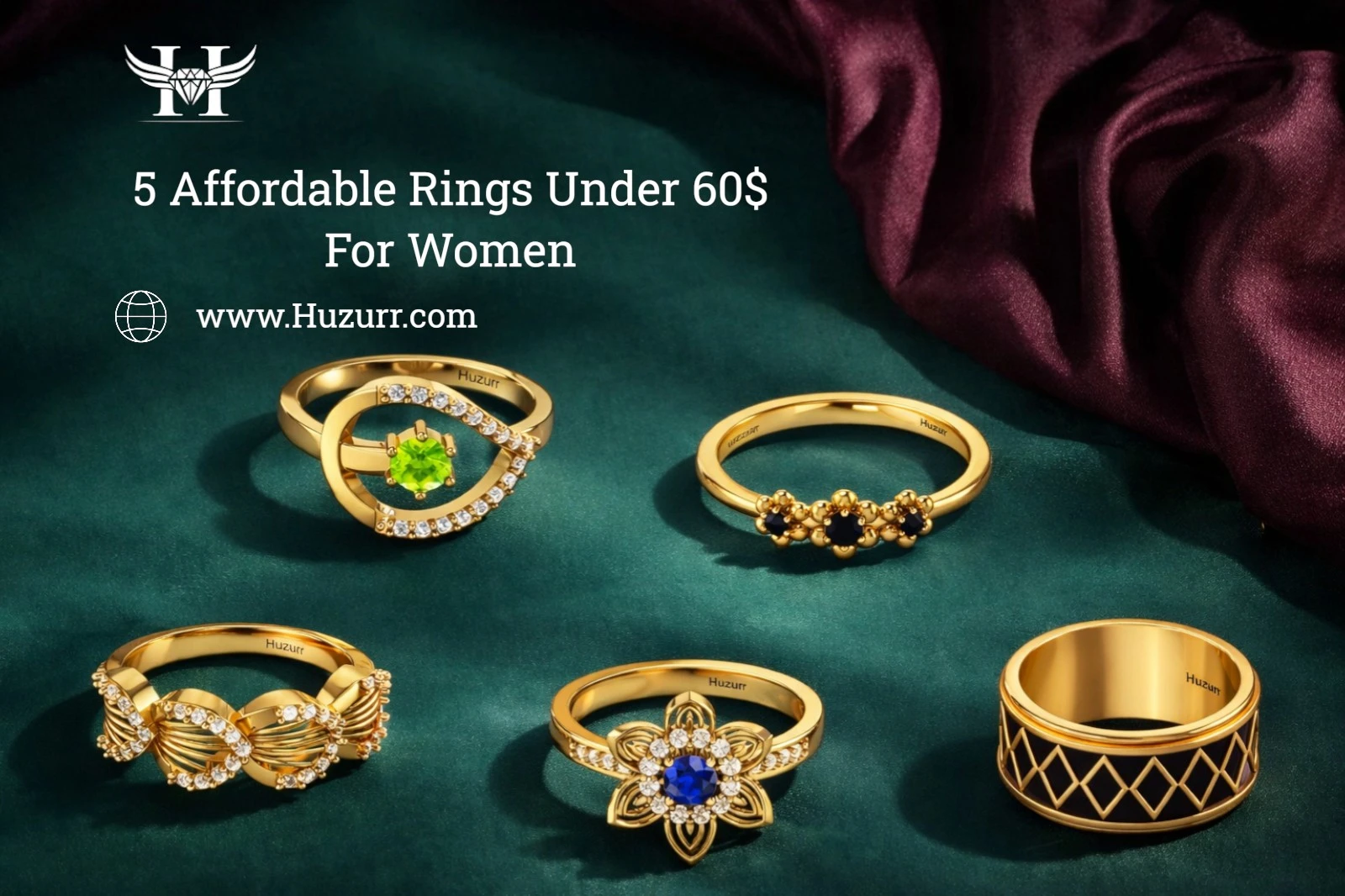 5 Affordable Rings Under 60$ For Women