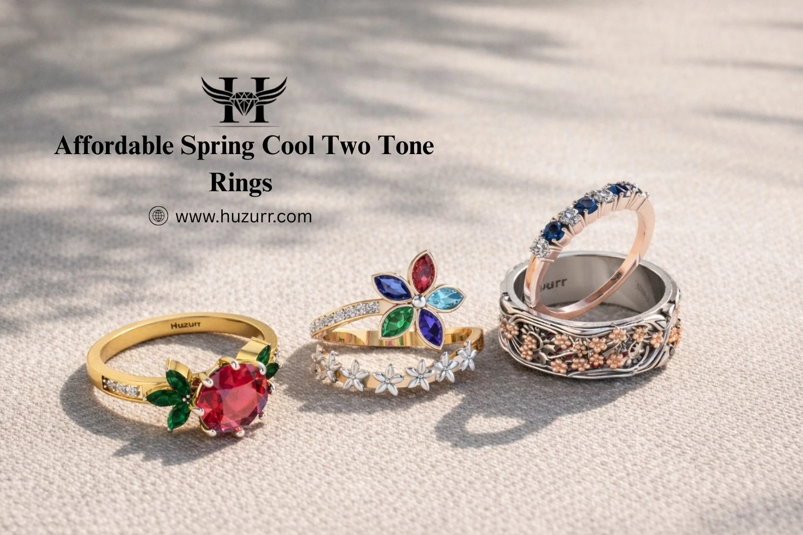 Affordable Spring Cool Two Tone Rings All Under $100