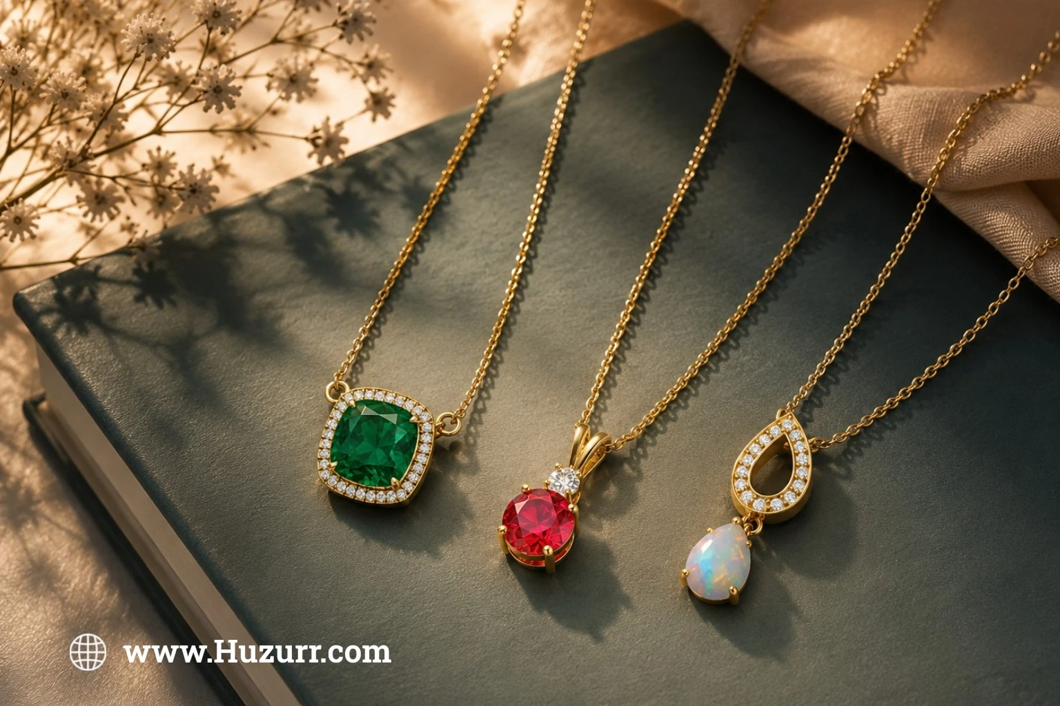 All details and types of minimalist gold necklace