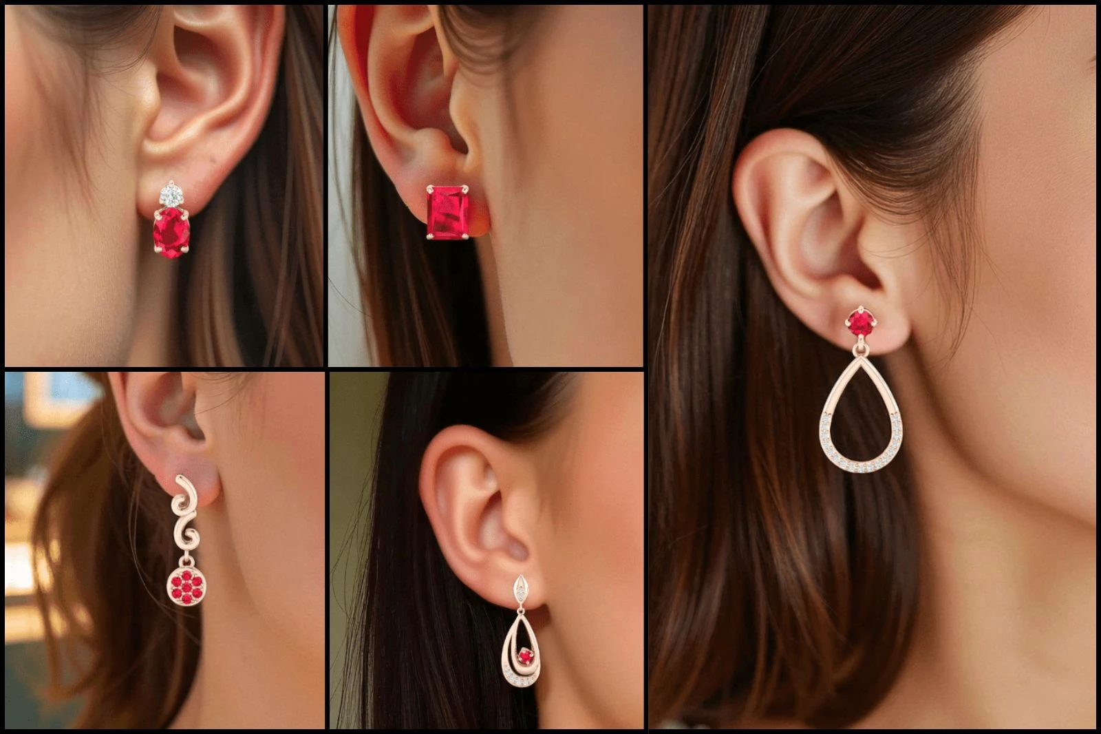 All Type of Earrings : Classic, Studs And More