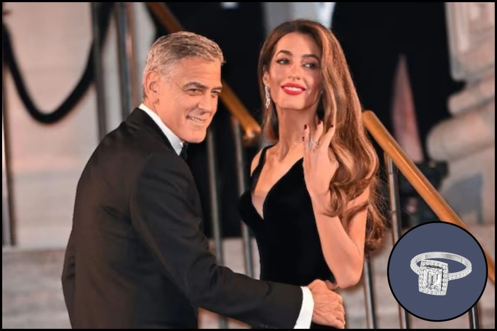 Amal Clooney&rsquo;s Engagement Ring