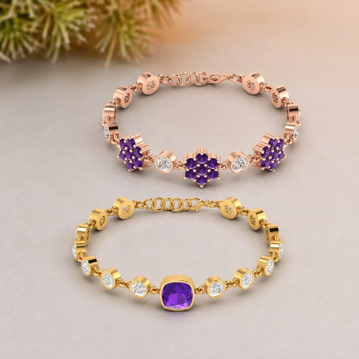 amethyst-bracelet