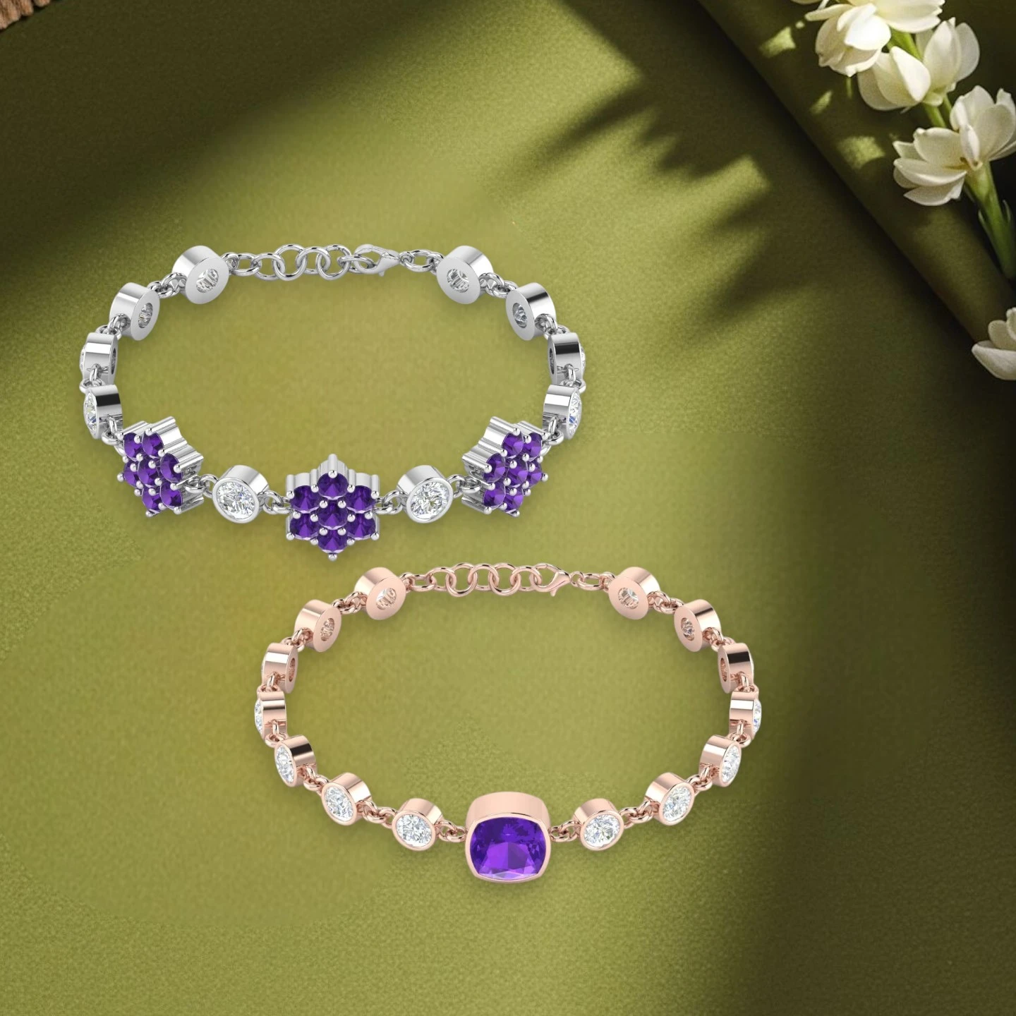 amethyst-bracelet