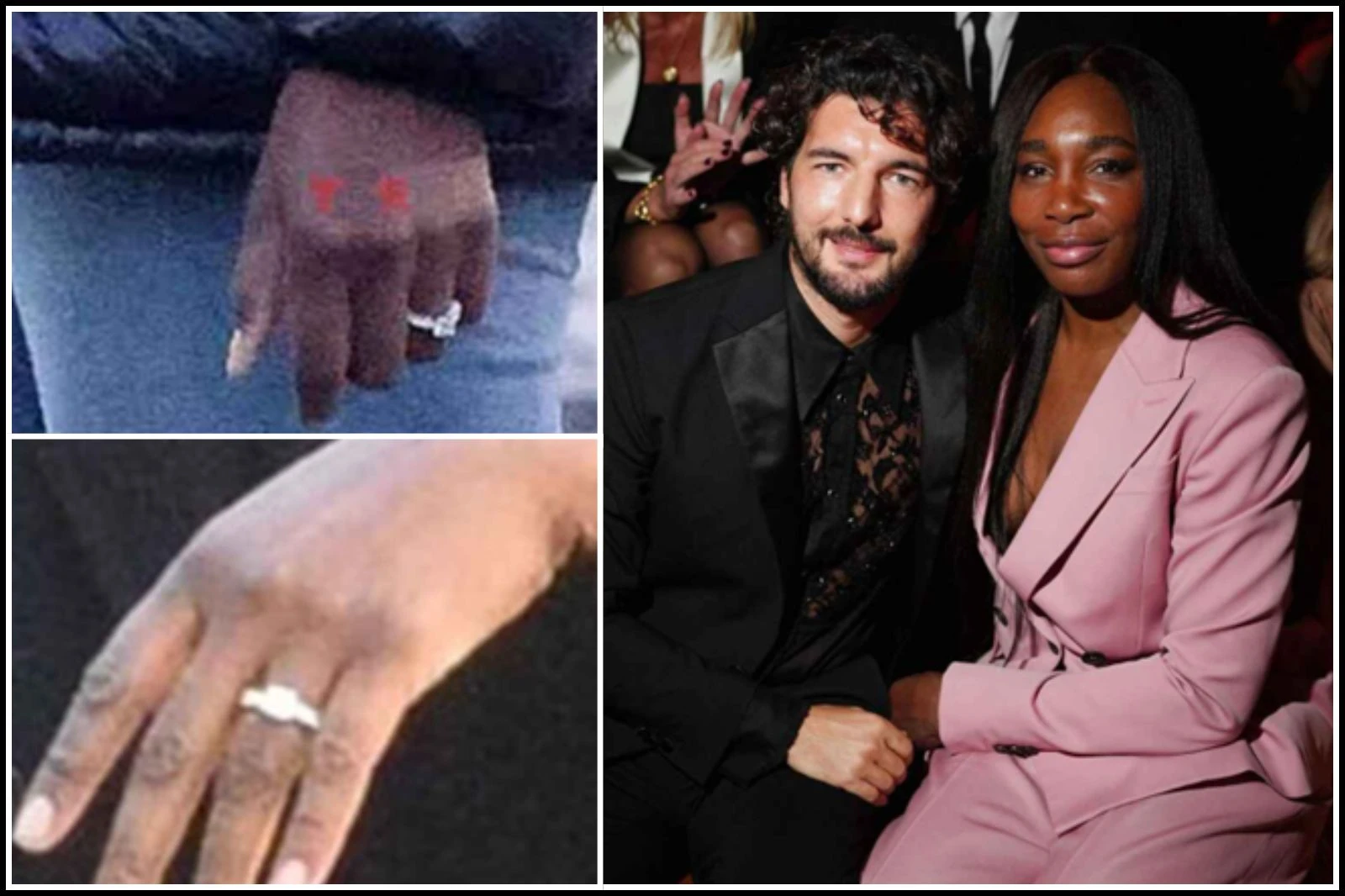 Andrea Preti Venus Williams Engagement Ring
