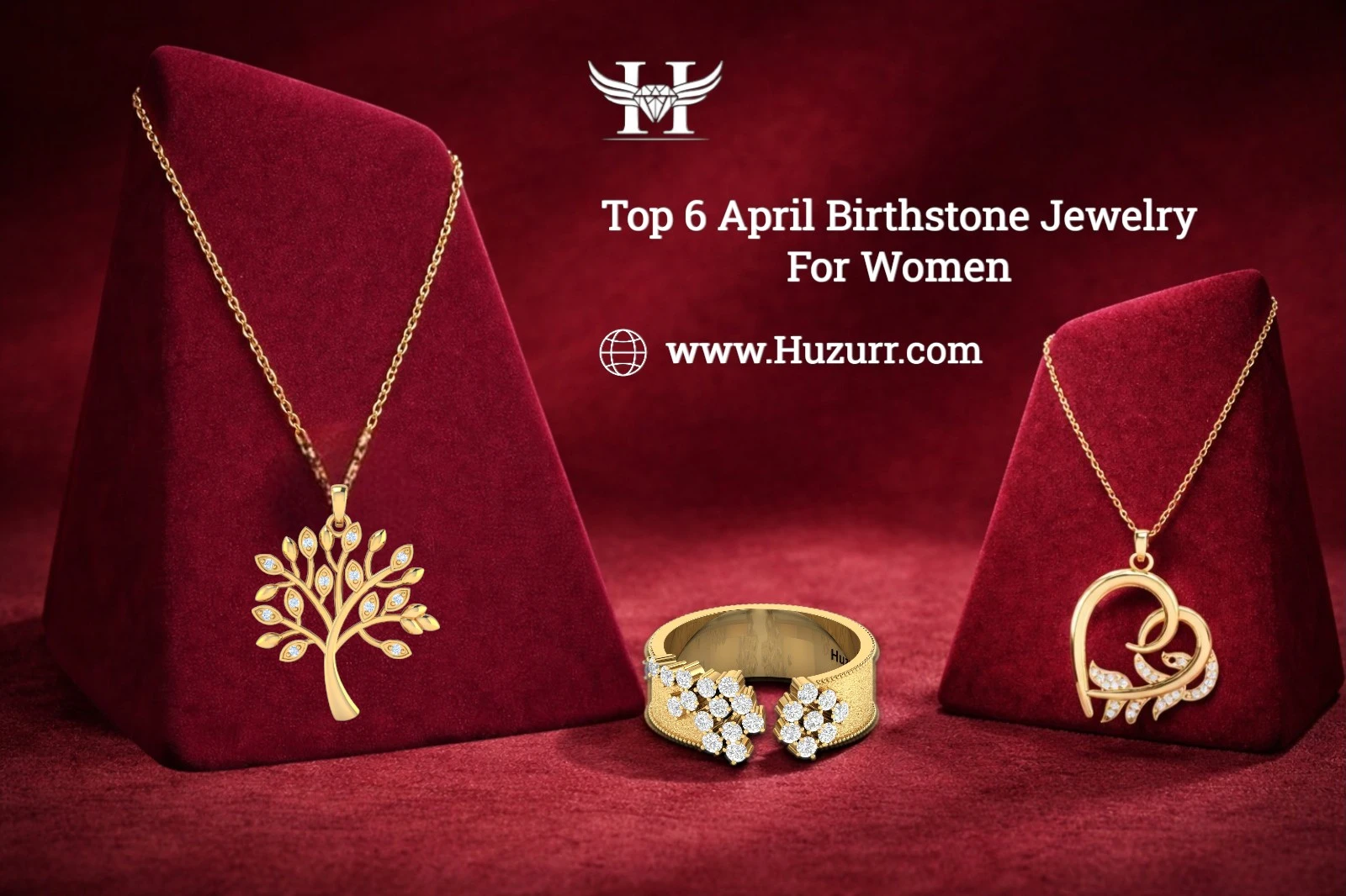 Top 6 April Birthstone Jewelry For Women