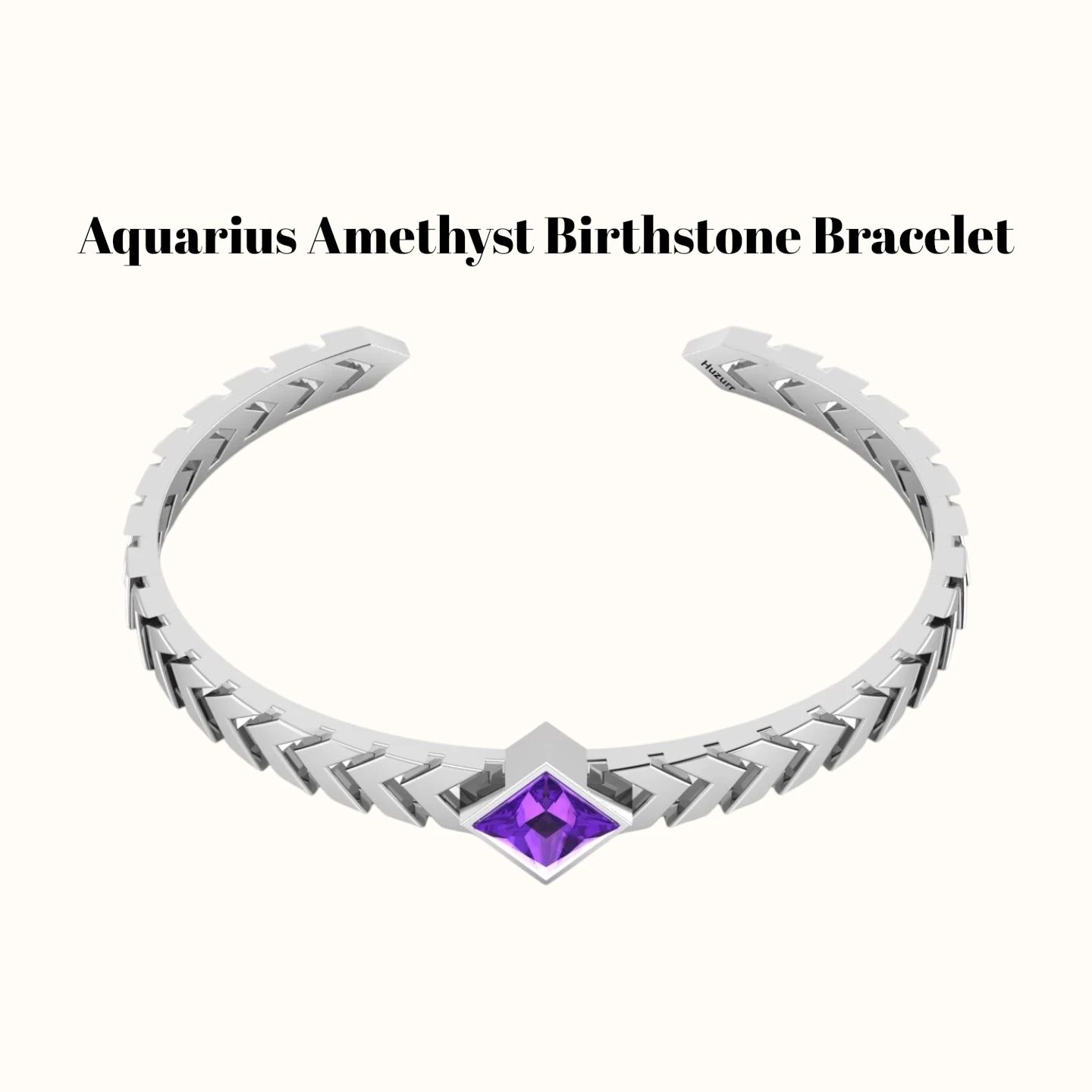 aquarius-amethyst-birthstone-bracelet
