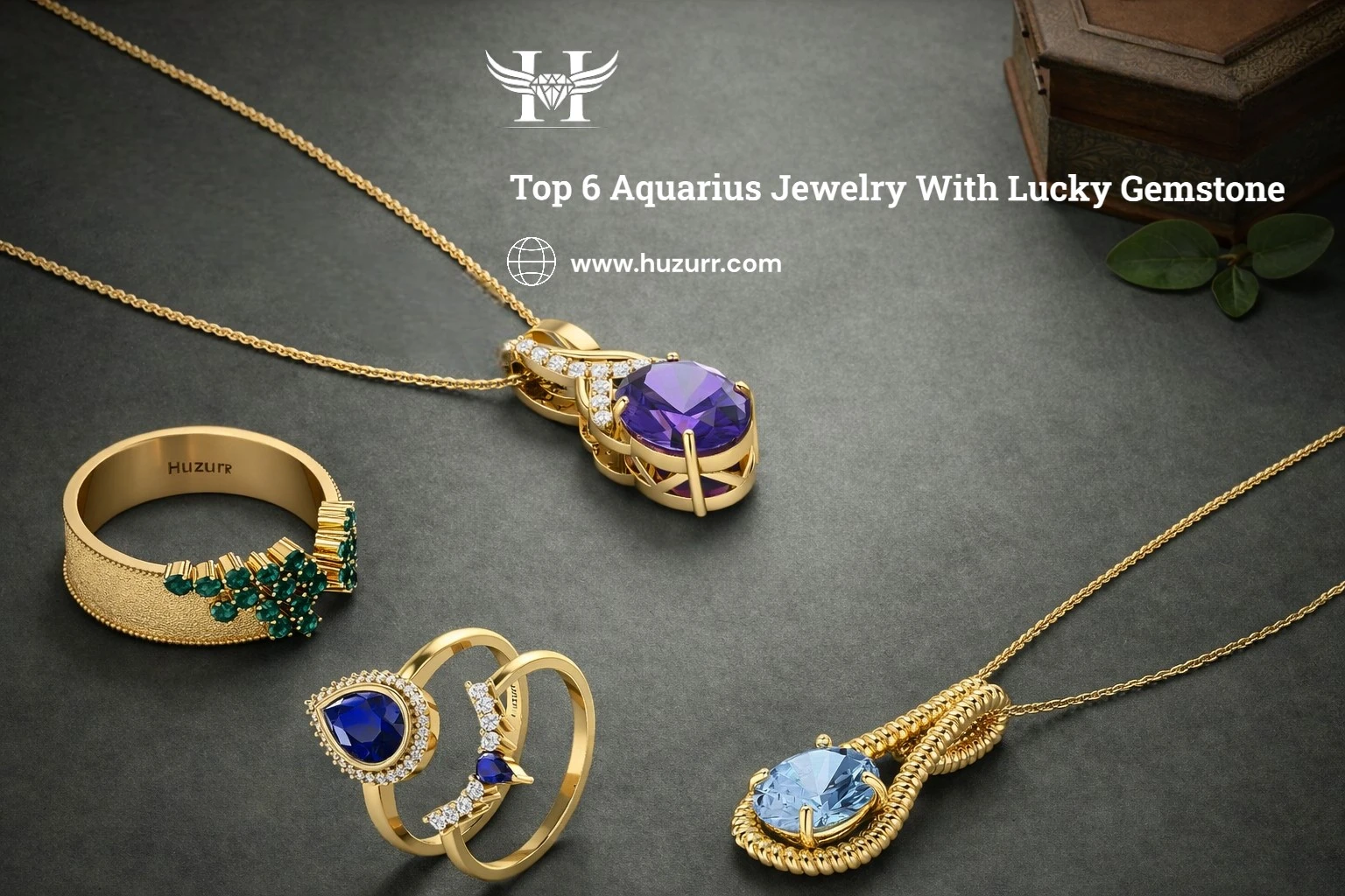 Top 6 Aquarius Jewelry With lucky Gemstones