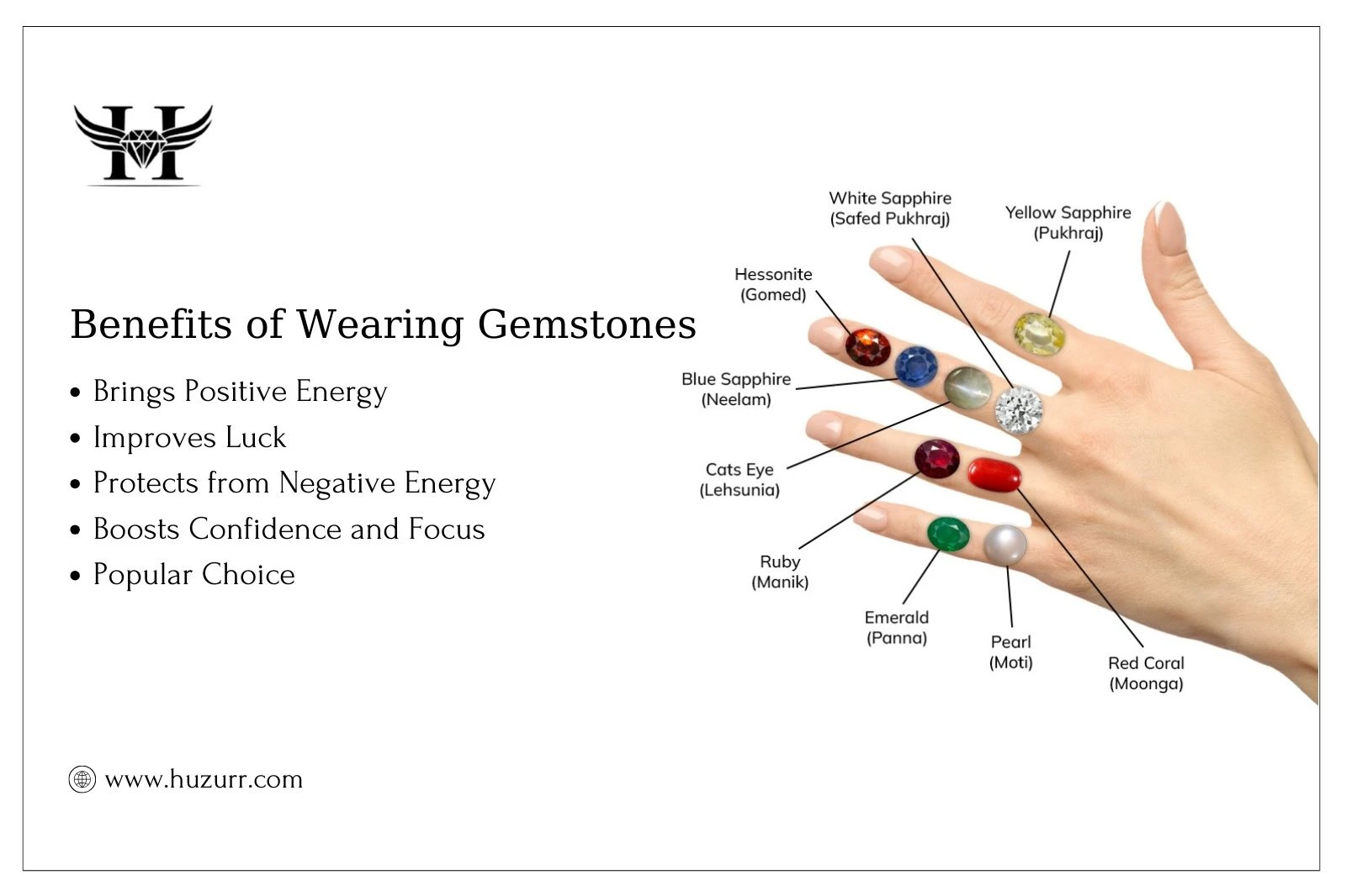 Benefits of Wearing Gemstones