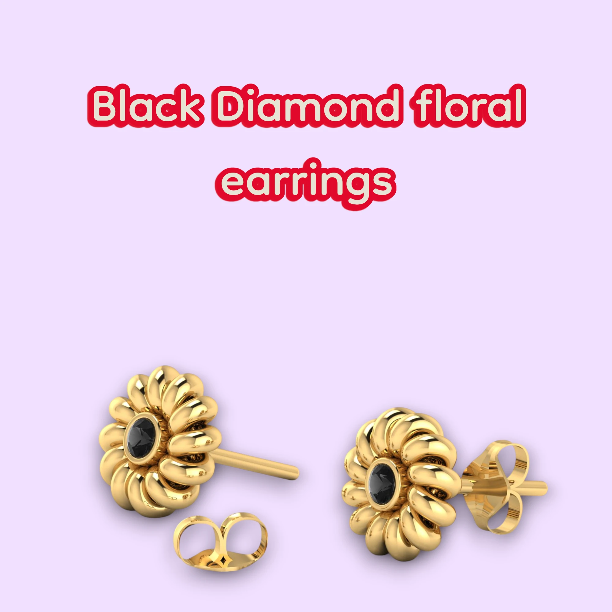 black-diamond-floral-earrings