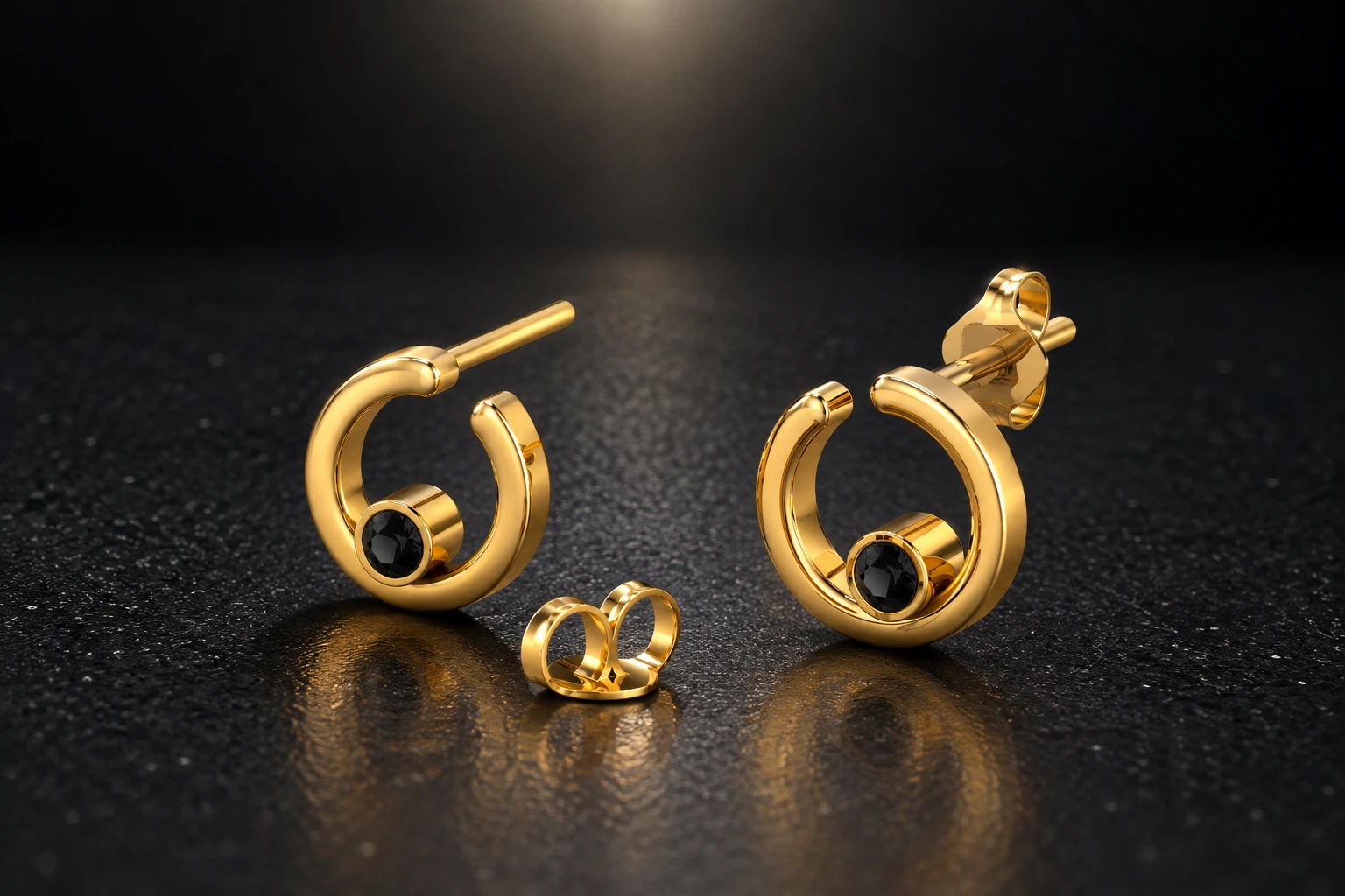 gemstone studs for men