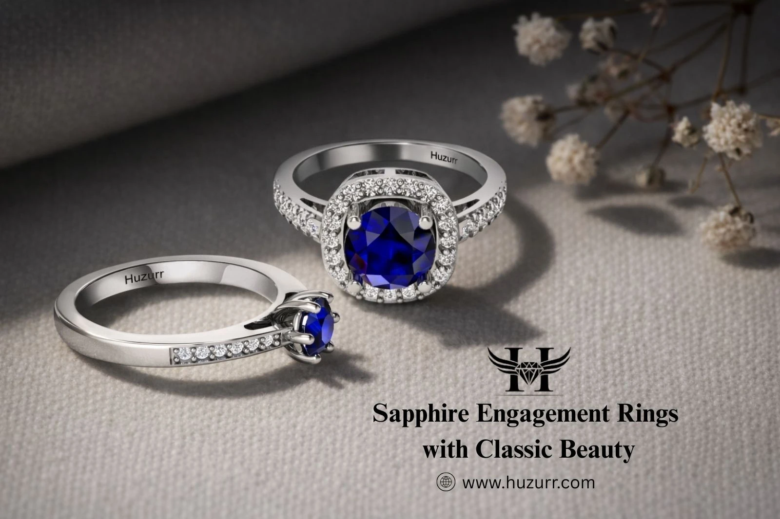 Budget-Friendly Blue Sapphire Engagement Rings with Classic Beauty