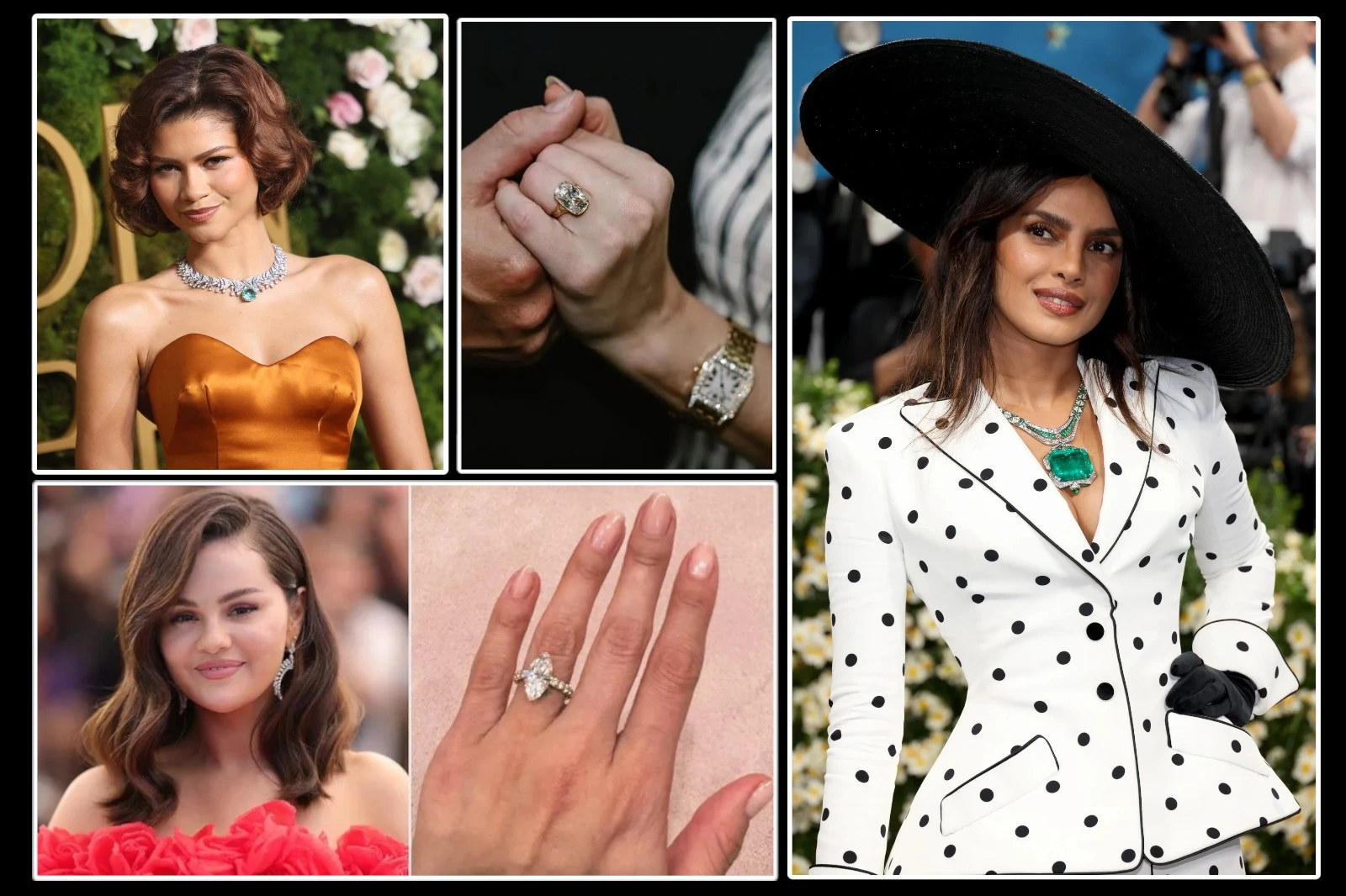 Celebs' Hottest Jewelry Looks: Steal Zendaya's Globes Glam and Taylor's Vintage Ring Vibes