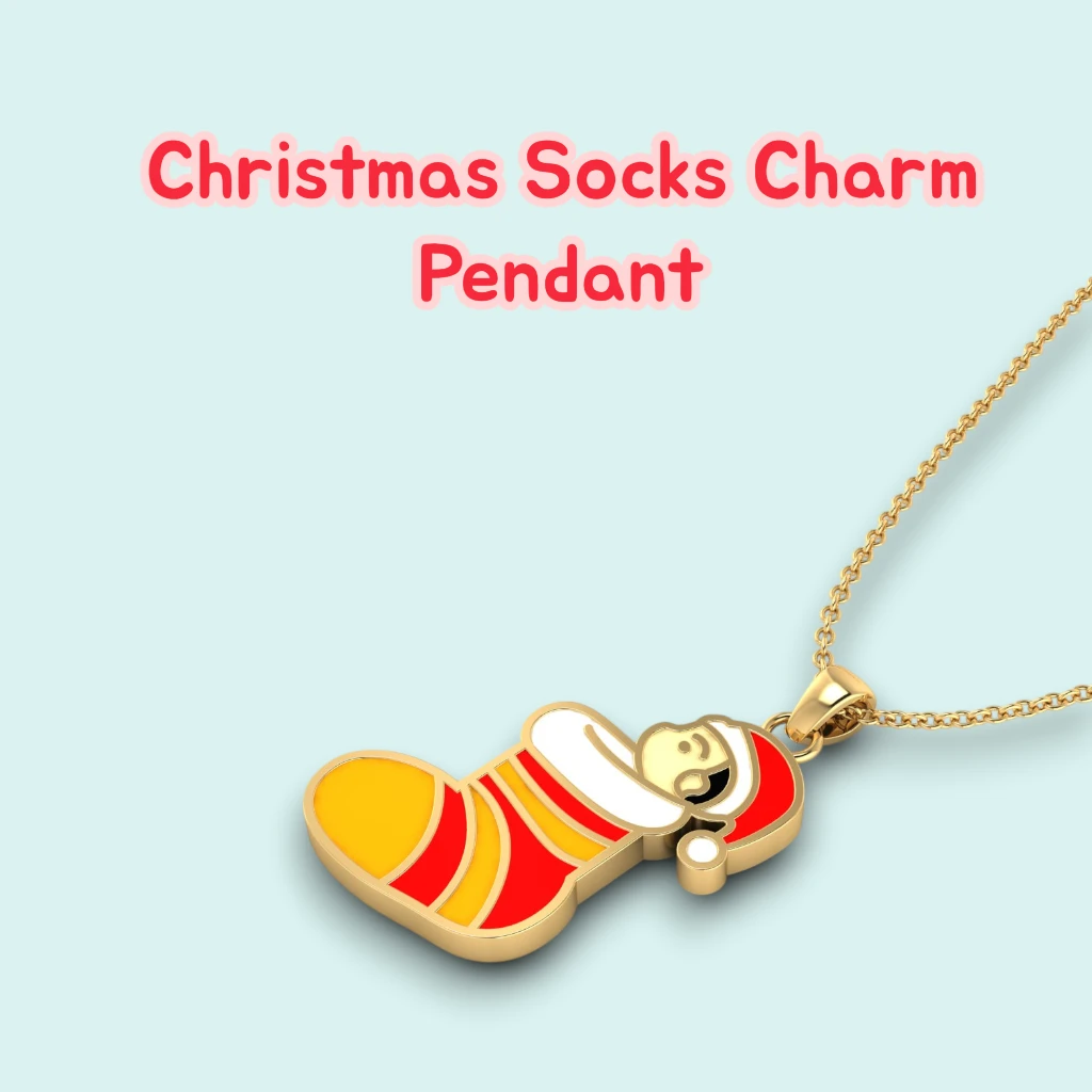 christmas-socks-charm-pendant
