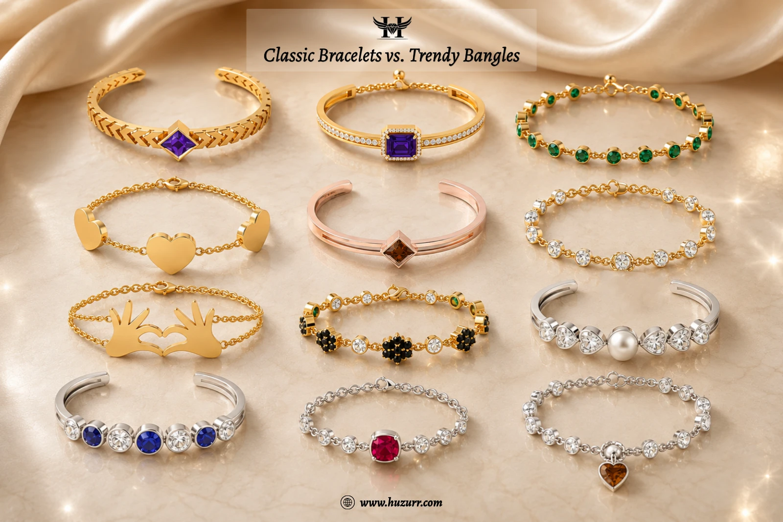 Classic Bracelets vs. Trendy Bangles: Which One Better?