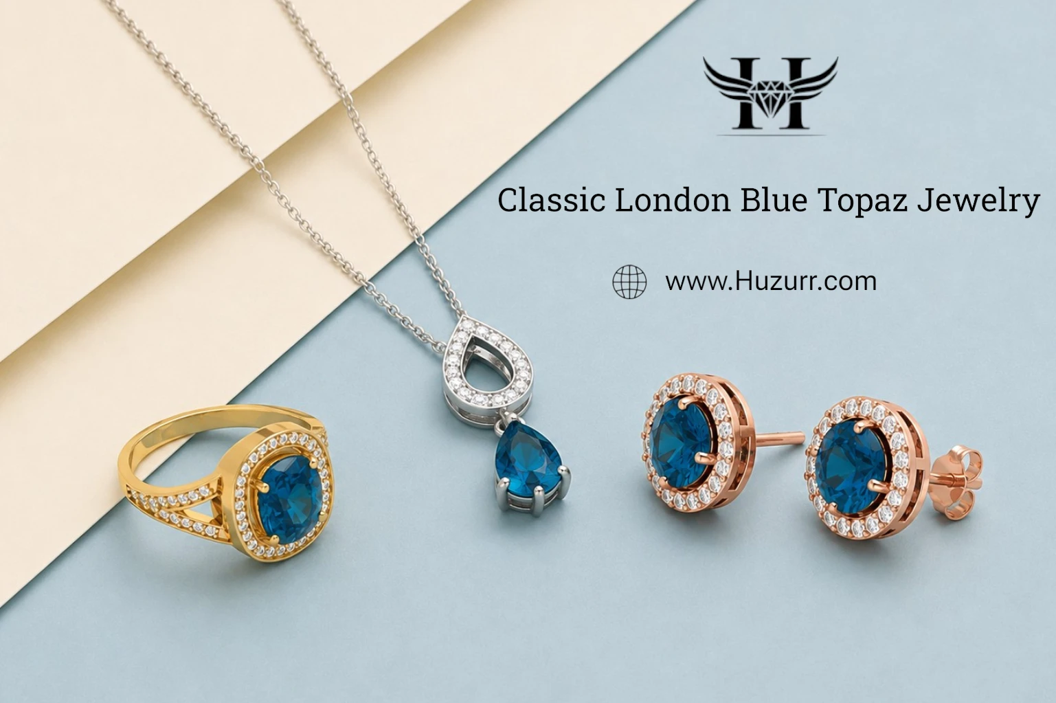 Classic London Blue Topaz Jewelry Gift Ideas for December Birthdays