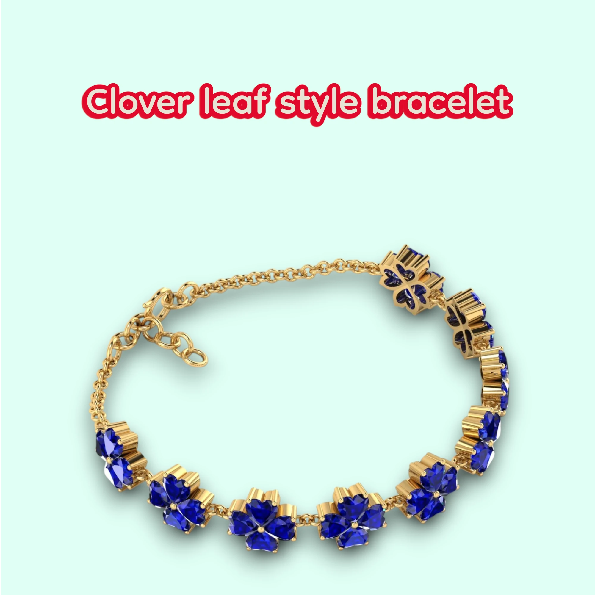clover-leaf-style-bracelet