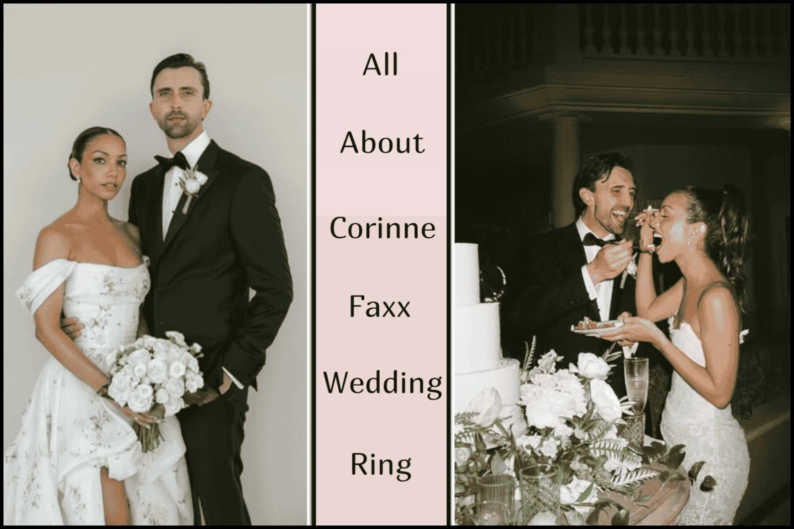 Everything About Corinne Foxx and Joe Hooten Wedding Ring