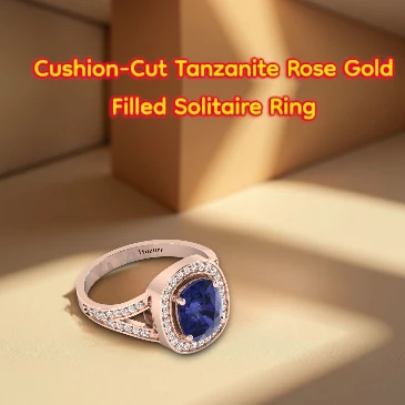 cushion-cut-tanzanite-ring