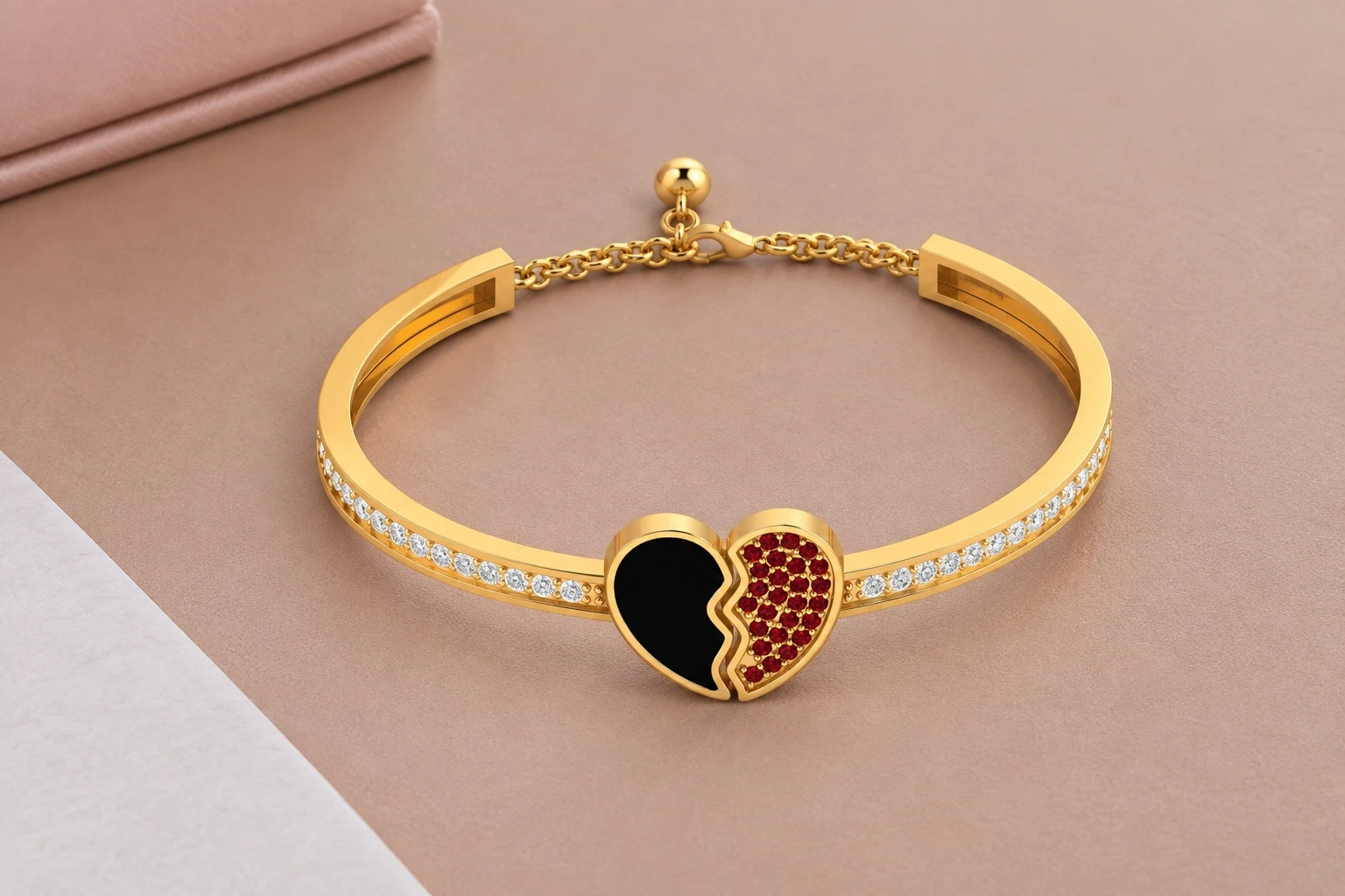 custom enamel bracelet