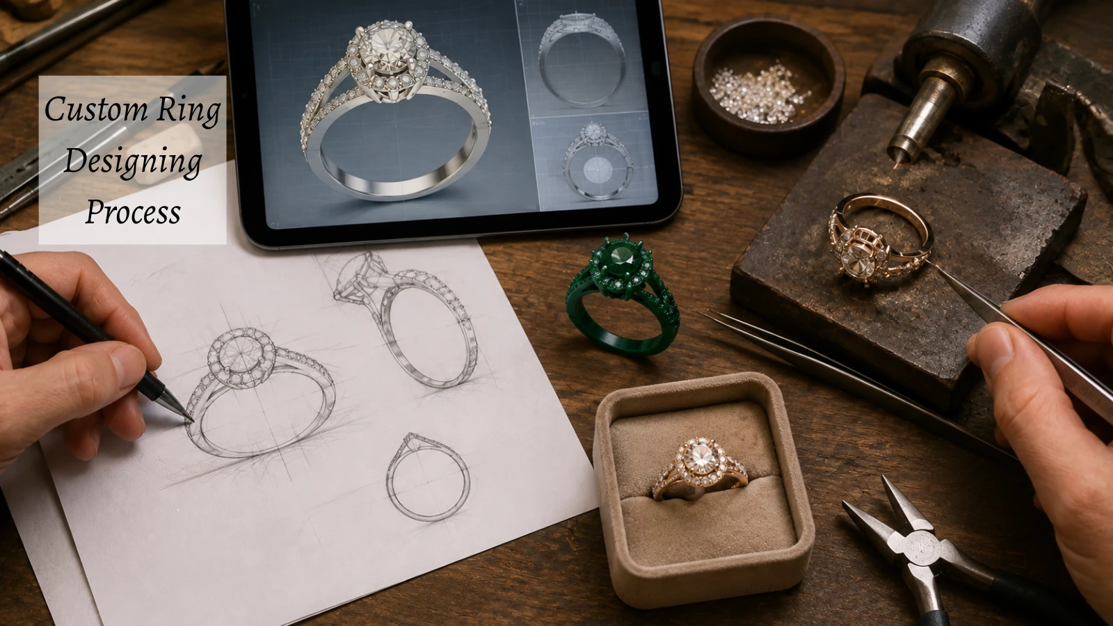 Custom Ring Designing Process