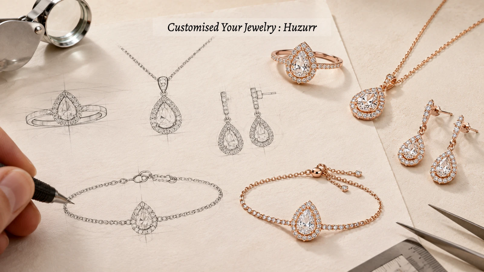 Customised Your Jewelry : Huzurr