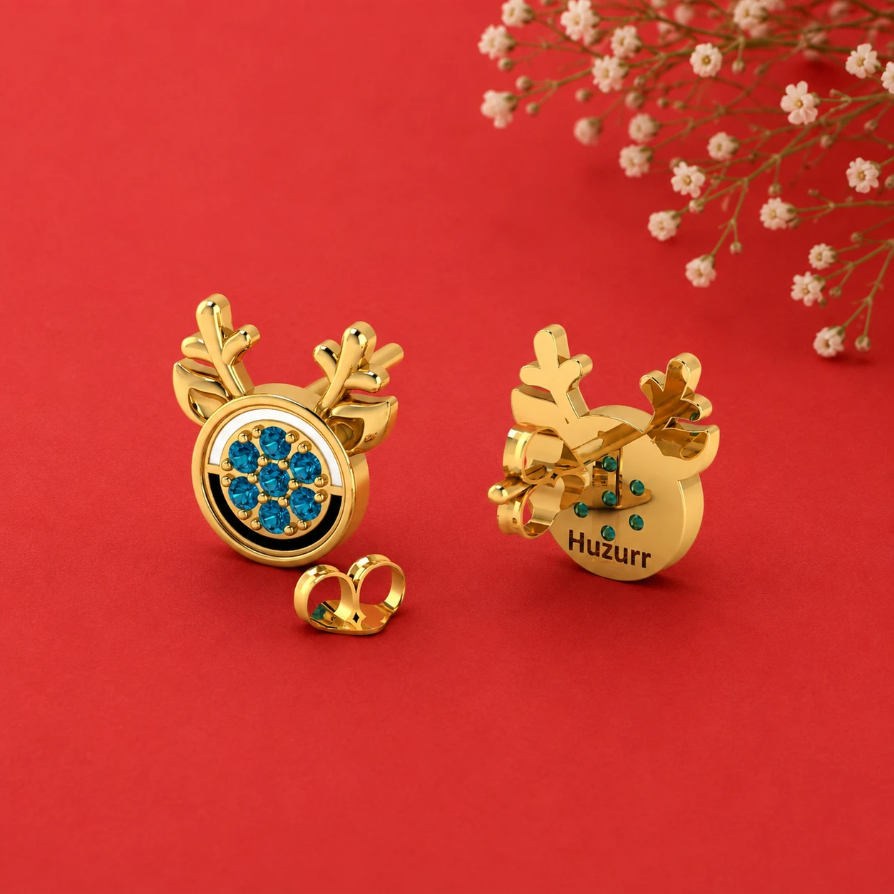 deer-antlers-stud-earrings