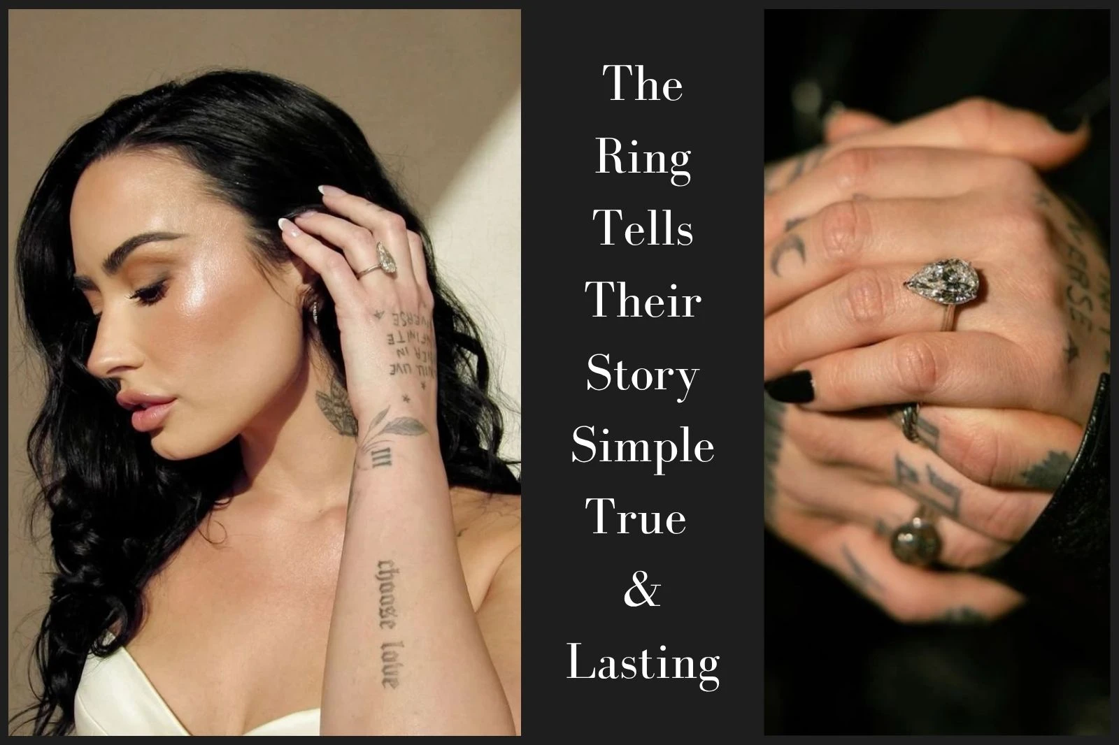 demi lovato wedding ring