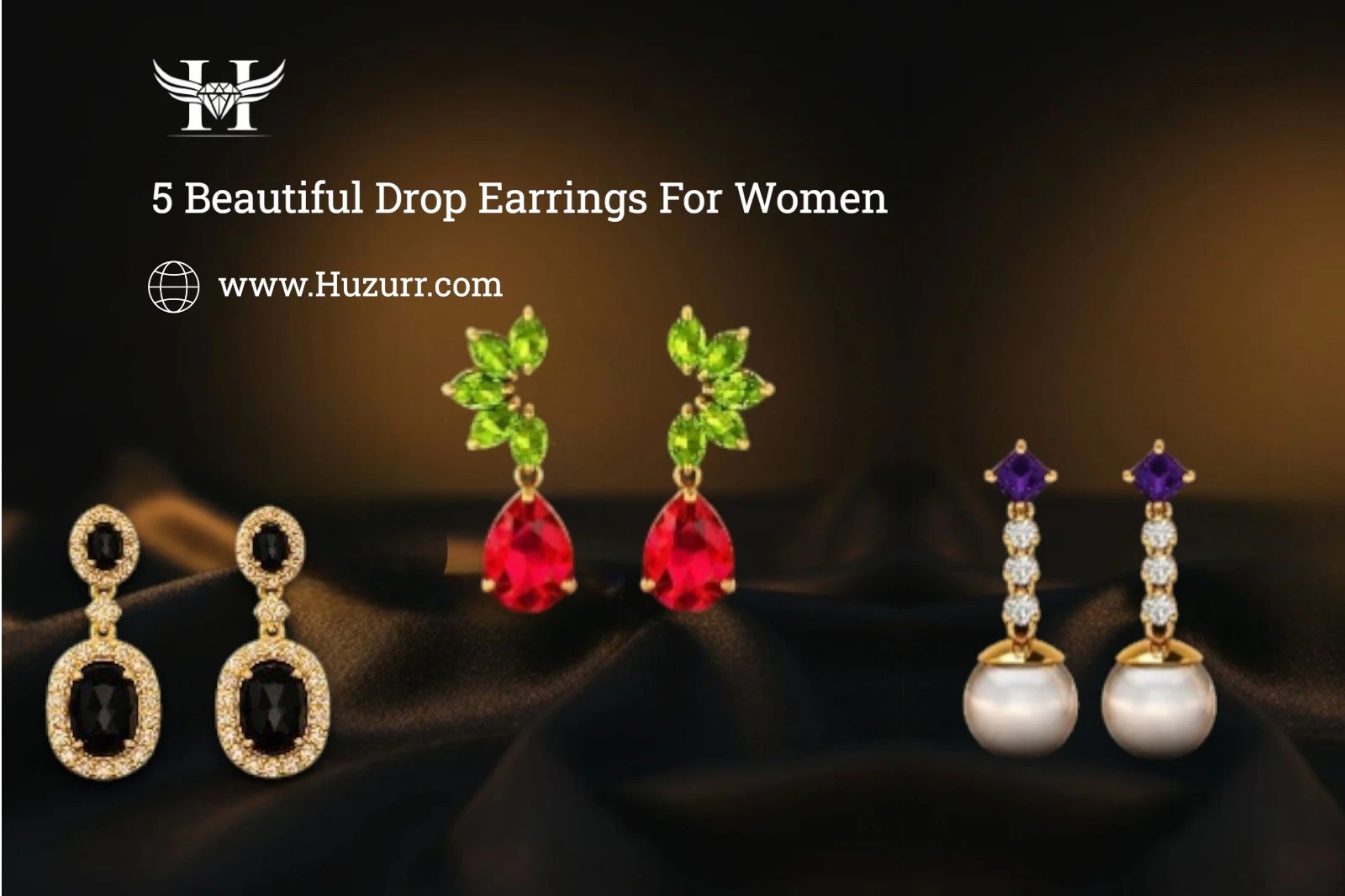 5 Beautiful Drop Earrings For Women