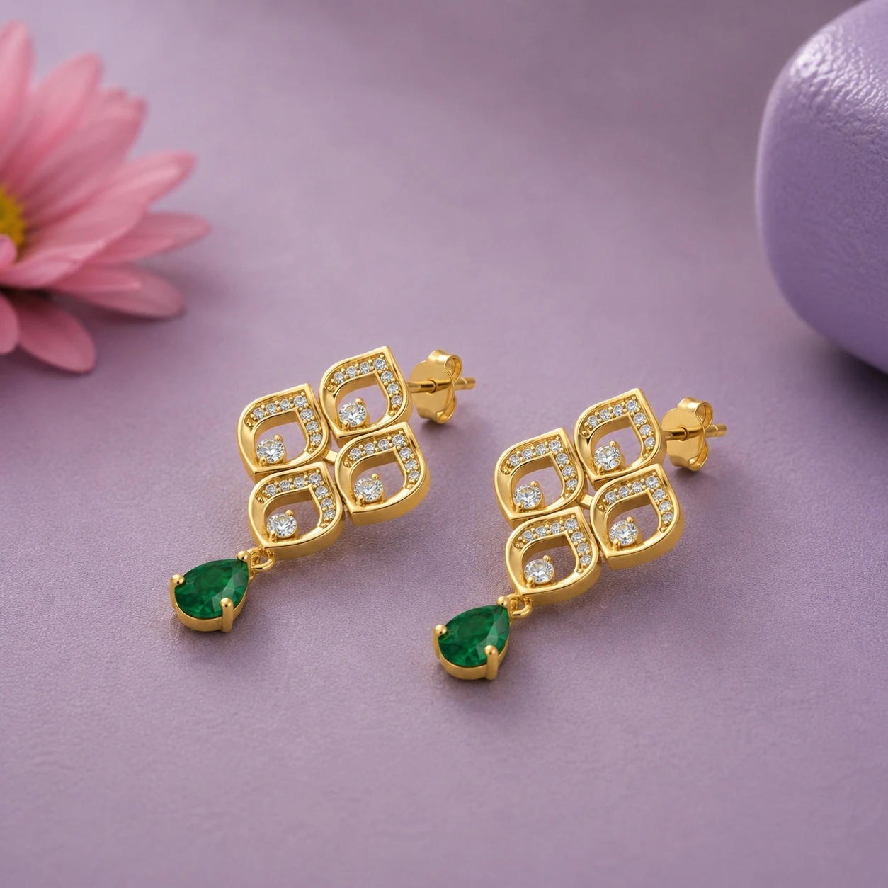 Drop Earrings Simple With A Little Swing