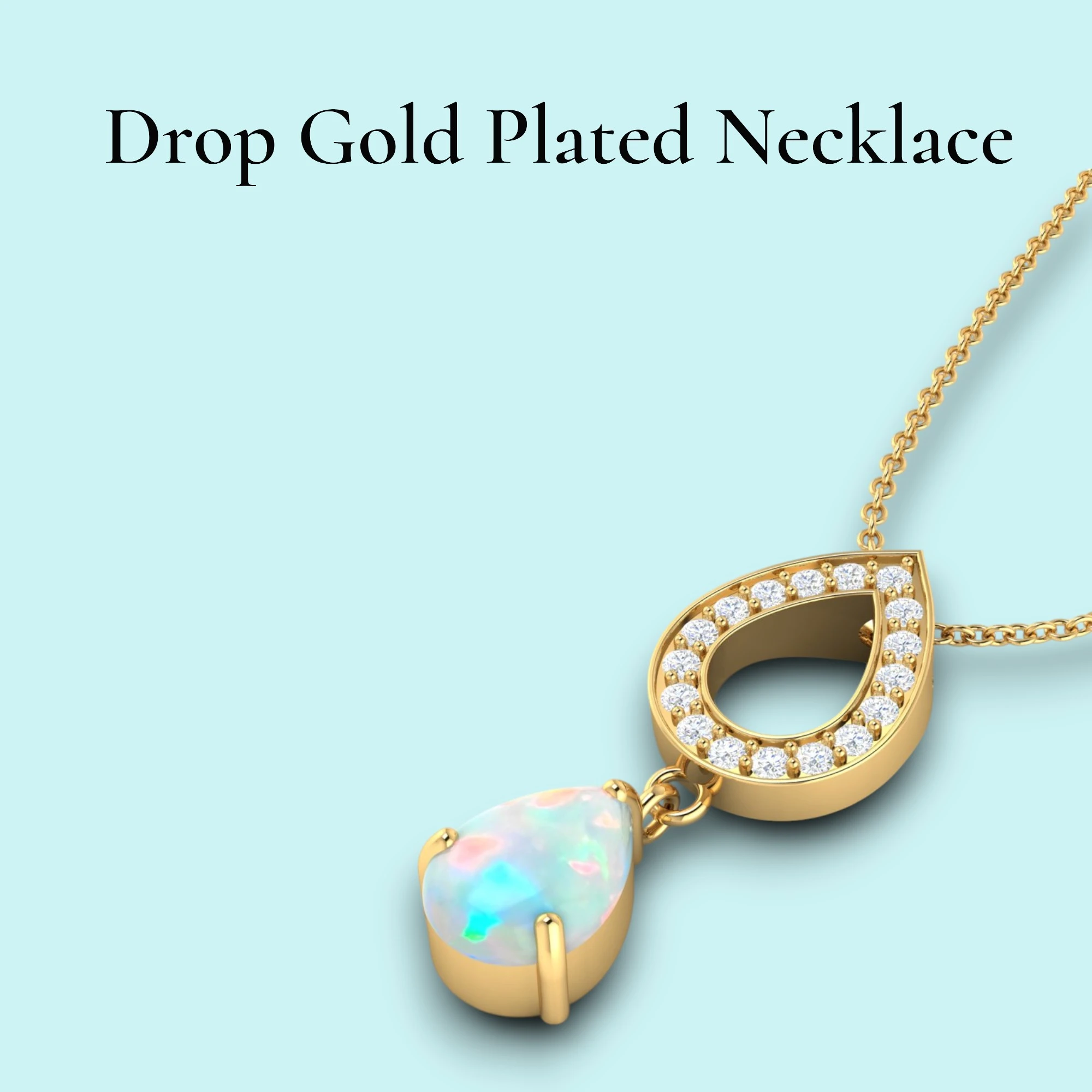 drop-gold-plated-necklace