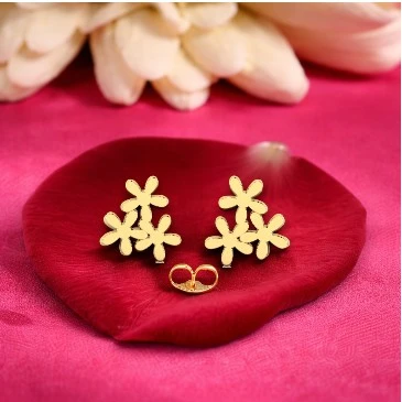 Fashion Floral Studs Earrings