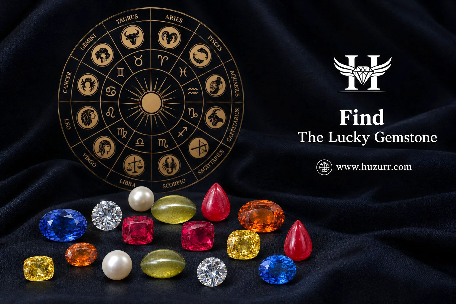 Find which gemstone is lucky for your Zodiac sign