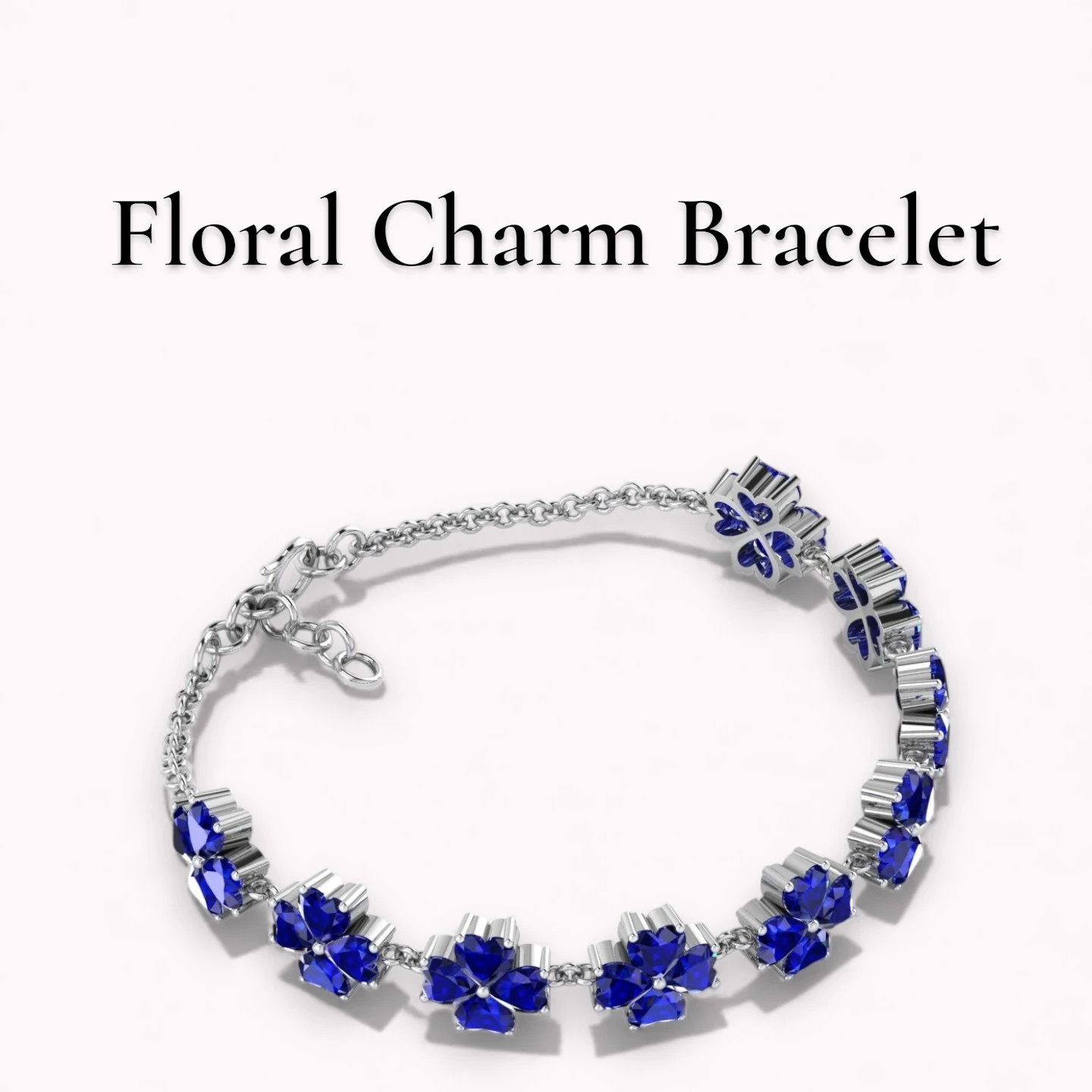 floral-charm-bracelets