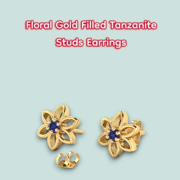 floral-tanzanite-studs
