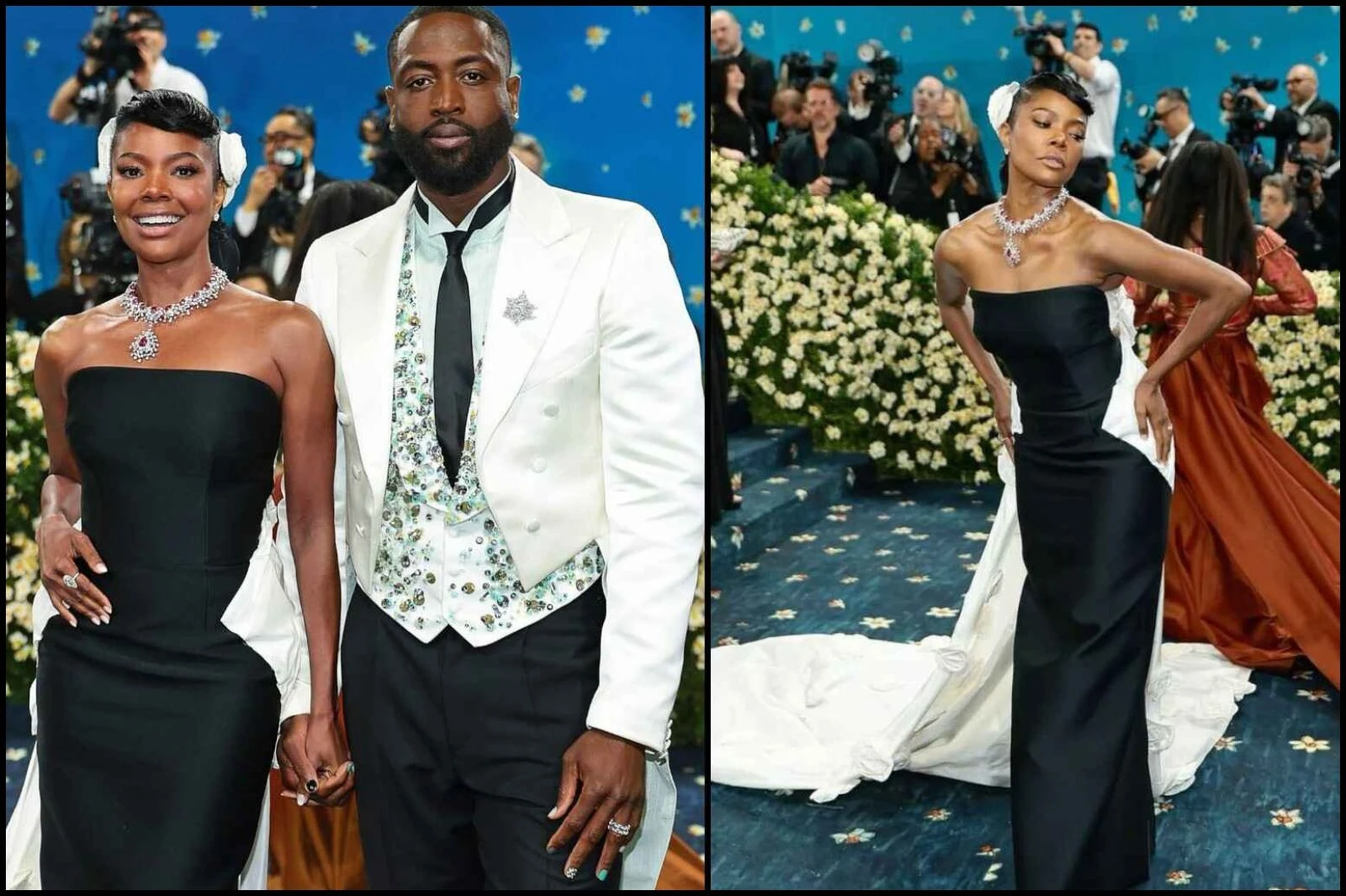 Gabrielle Union In Drop Necklace