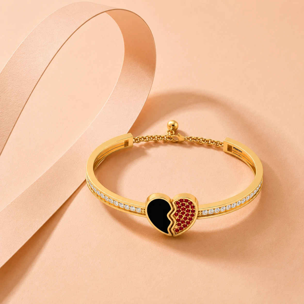 split-heart-bracelet