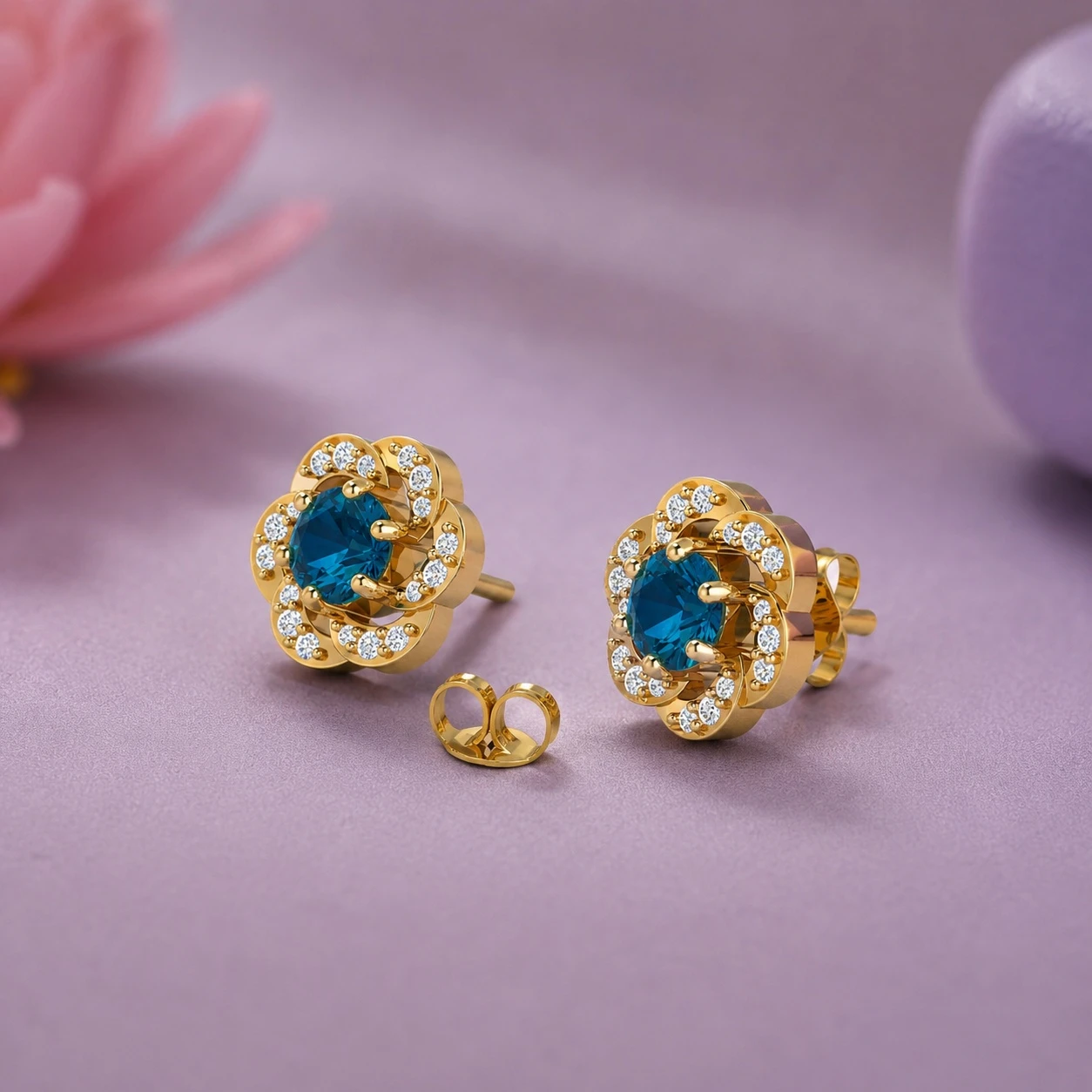 Halo Earrings Sparkle That Stands Out
