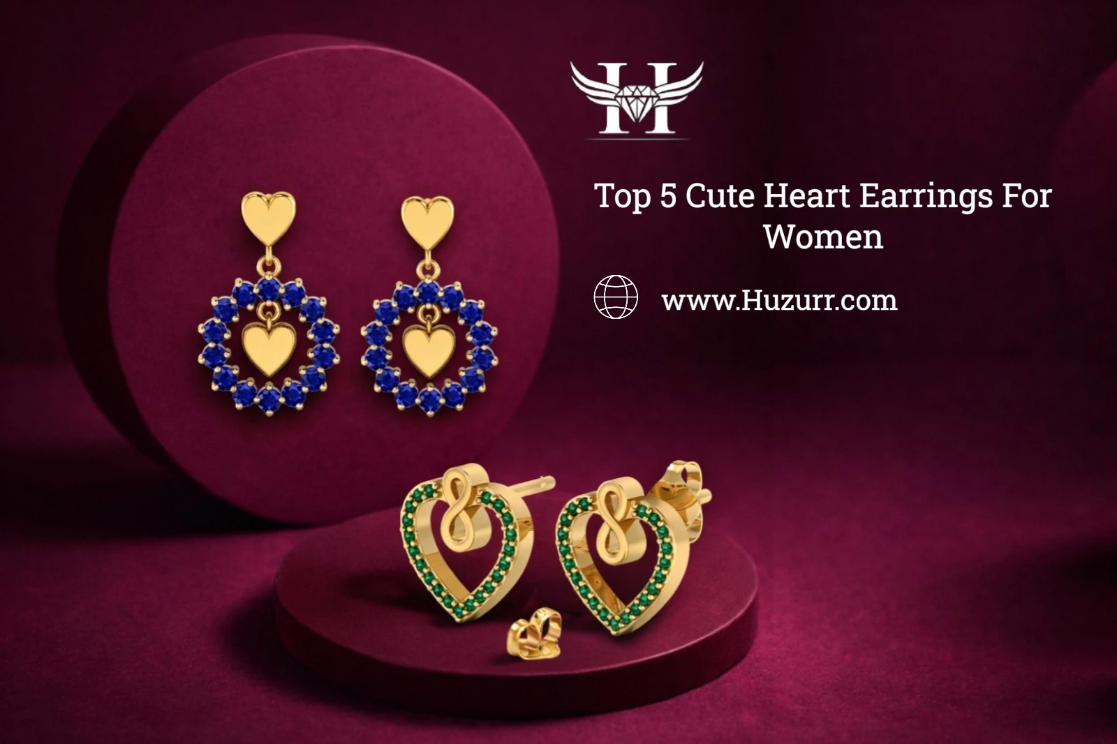 Top 5 Cute Heart Earrings For women 2026