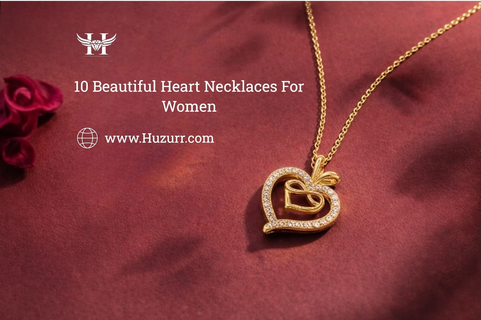 10 Beautiful Heart Necklaces For Women