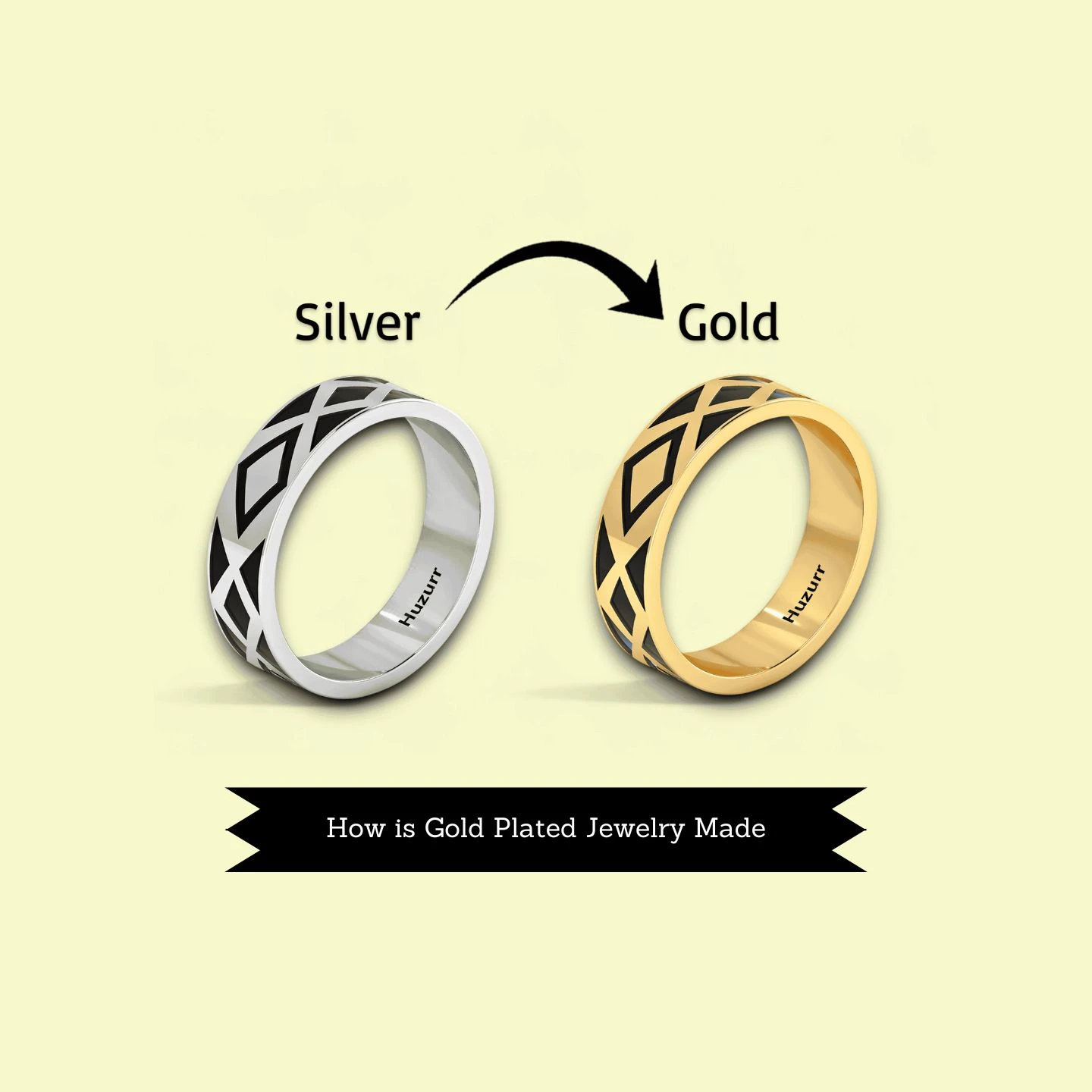 Gold plated Ring Making