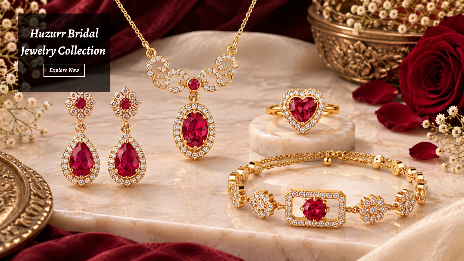 Huzurr Bridal Jewelry Collection 