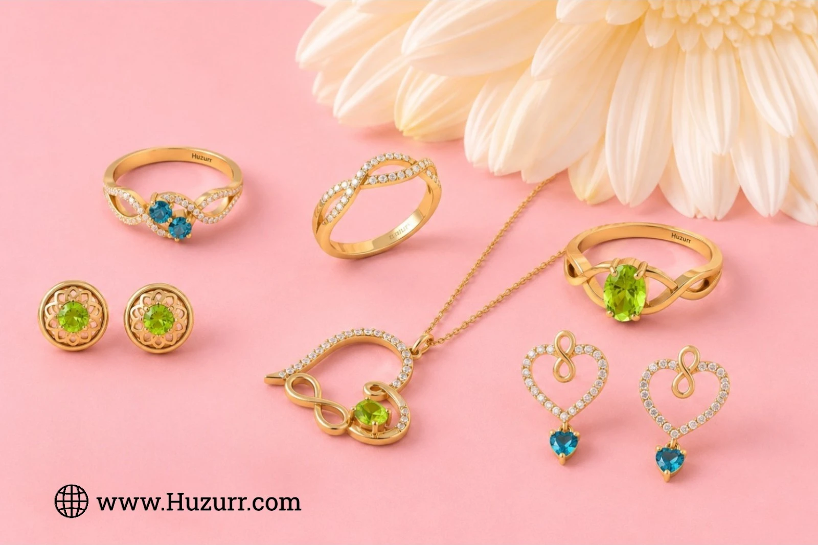 Affordable 3 Infinity Jewelry Set For Women